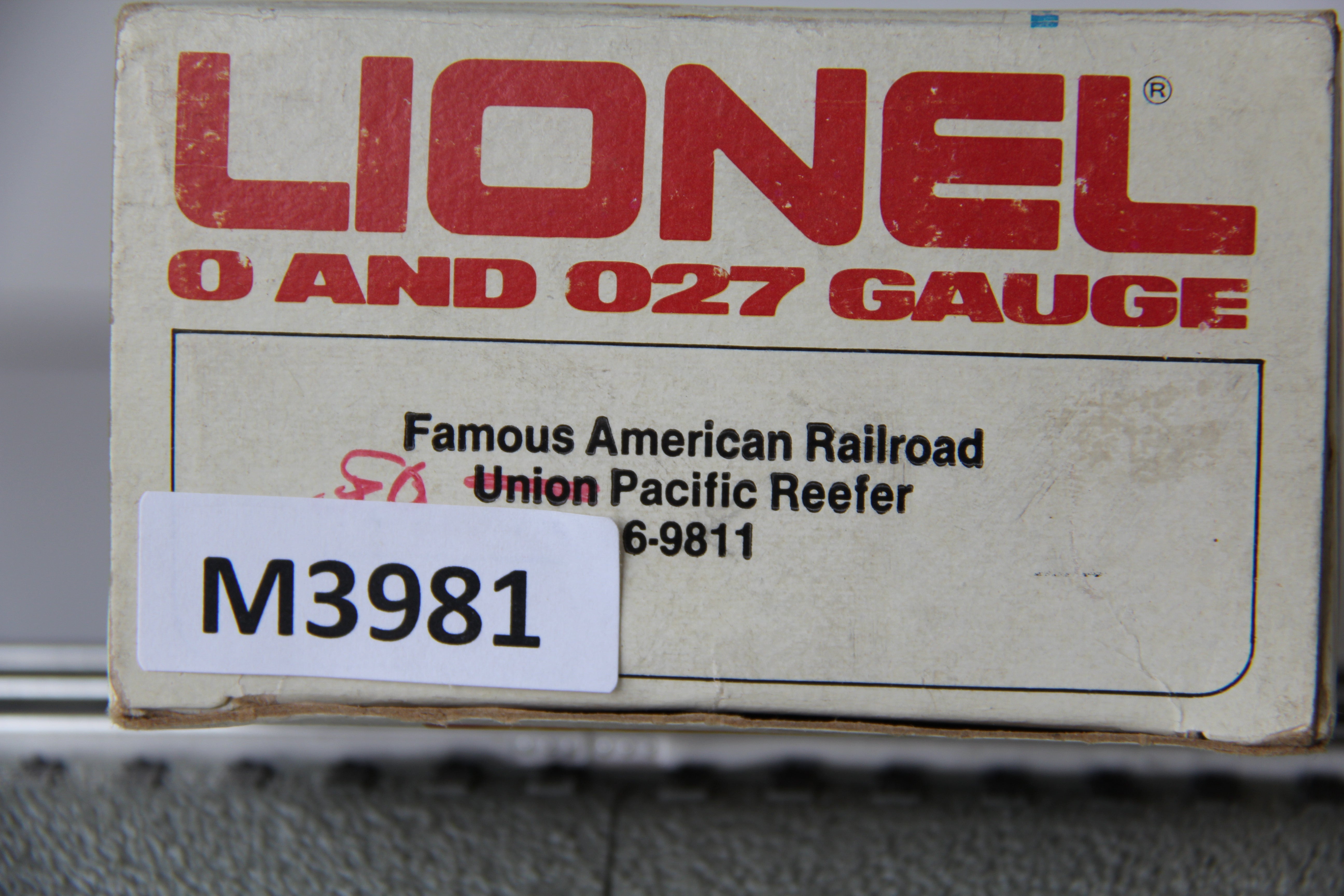 Lionel 6-9811 Famous American Railroad Southern Pacific Reefer-Second hand-M3981