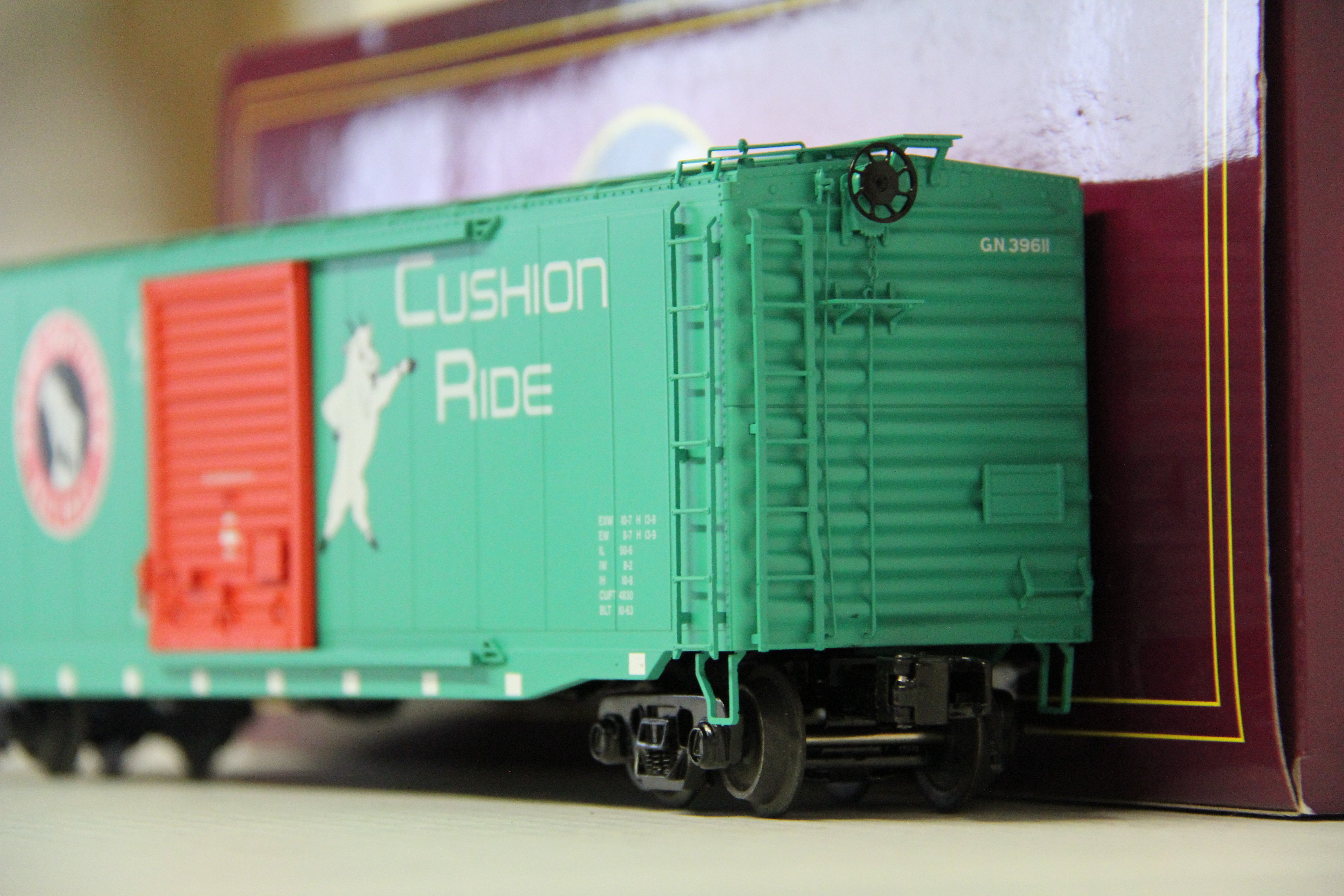 MTH 20-99303 Great Northern 50' Ps-1 Box Car-Second hand-M6140