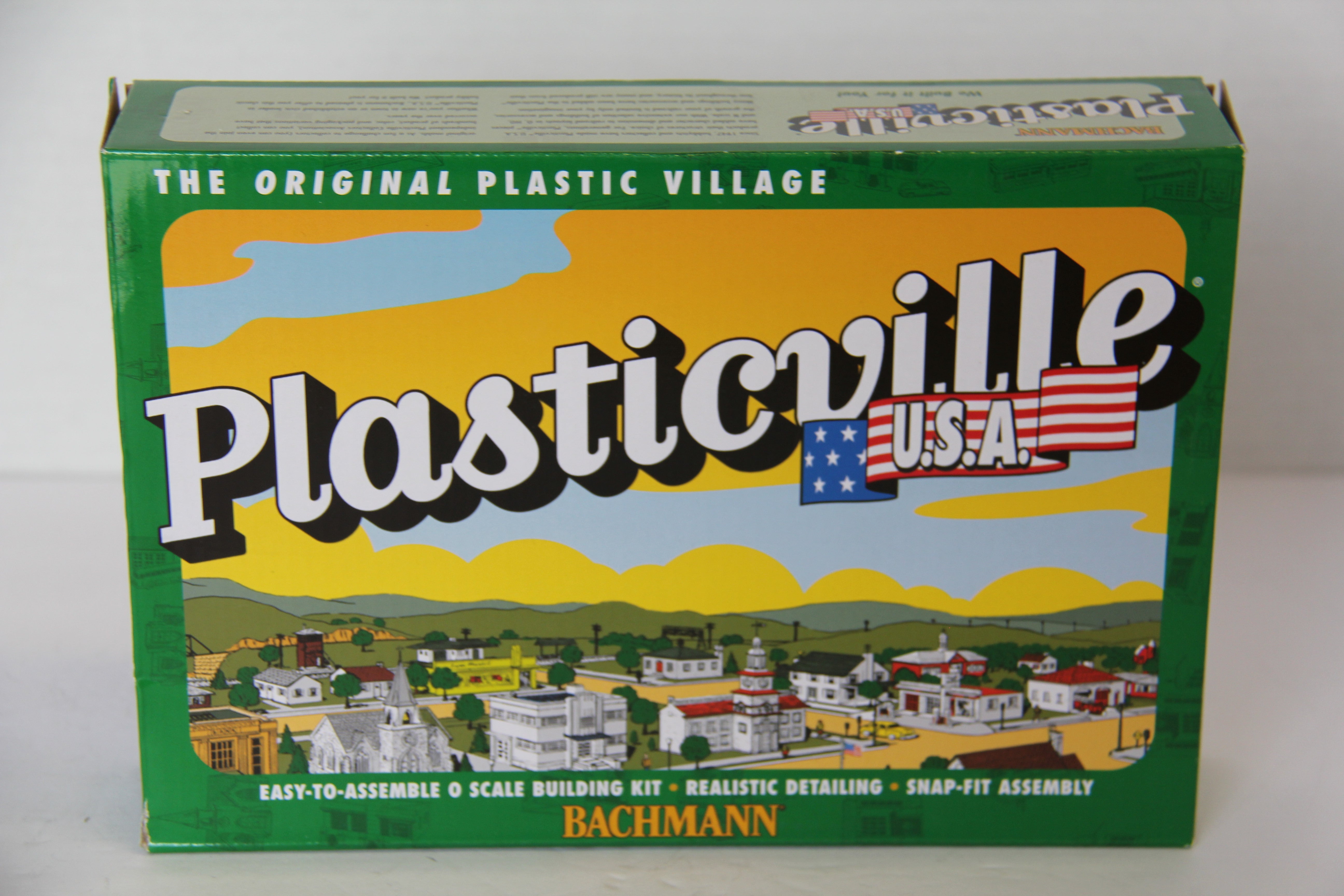 Bachmann Plasticville #45603 Windmill w/ Farm Machinery-Second hand-M7812