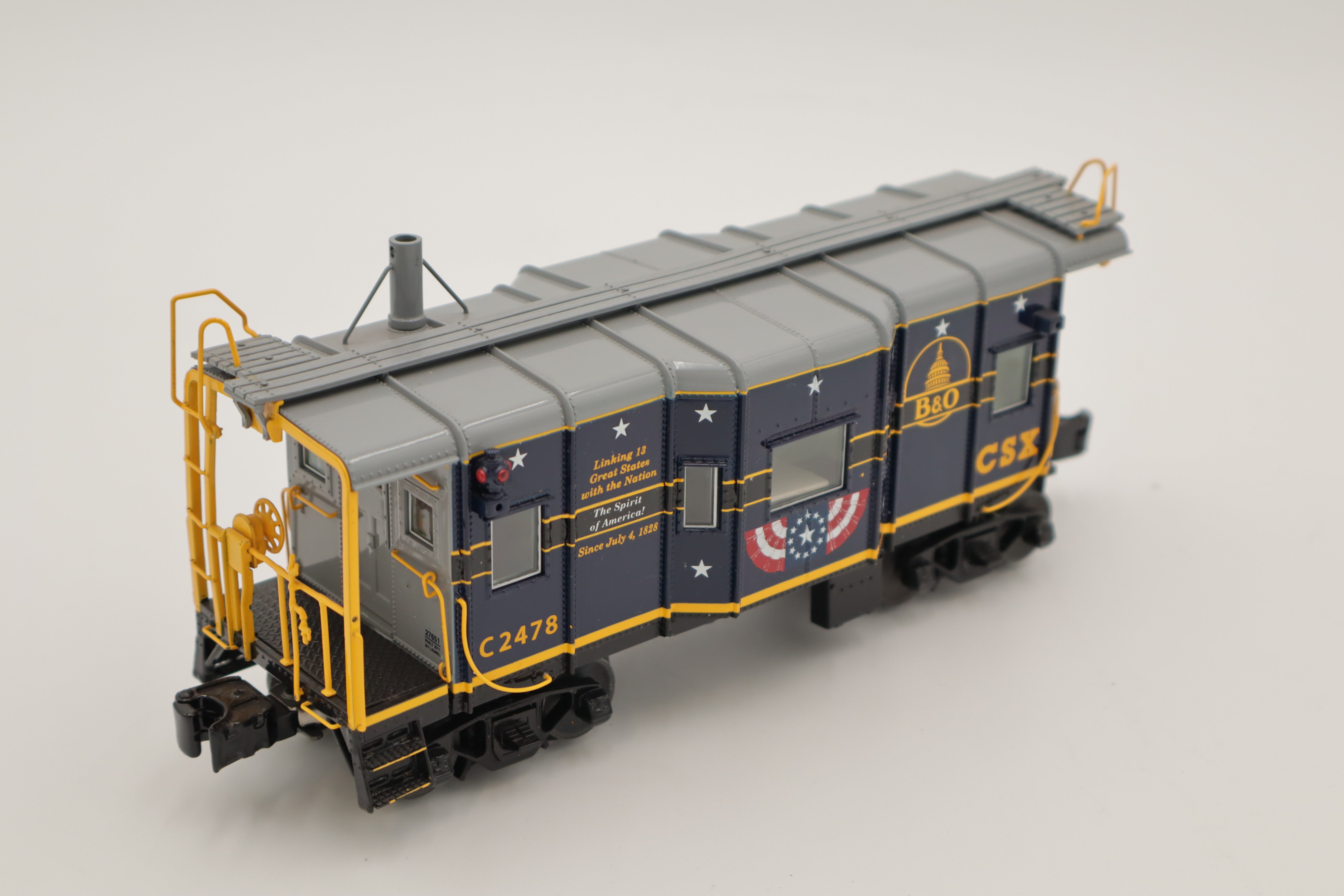 Lionel 6-27651 CSX Heritage B&O I-12 Caboose-Second hand-M8418
