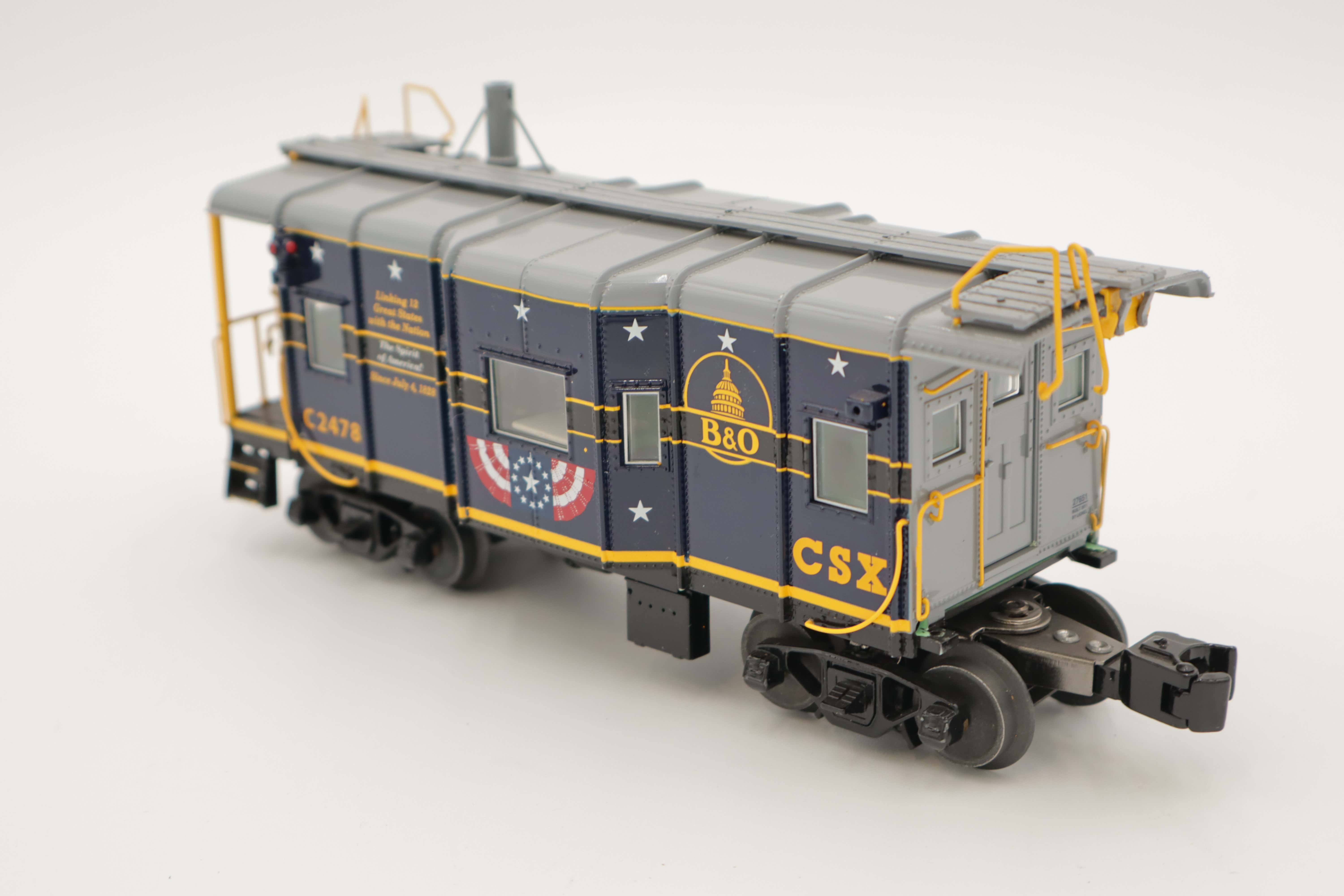 Lionel 6-27651 CSX Heritage B&O I-12 Caboose-Second hand-M8418