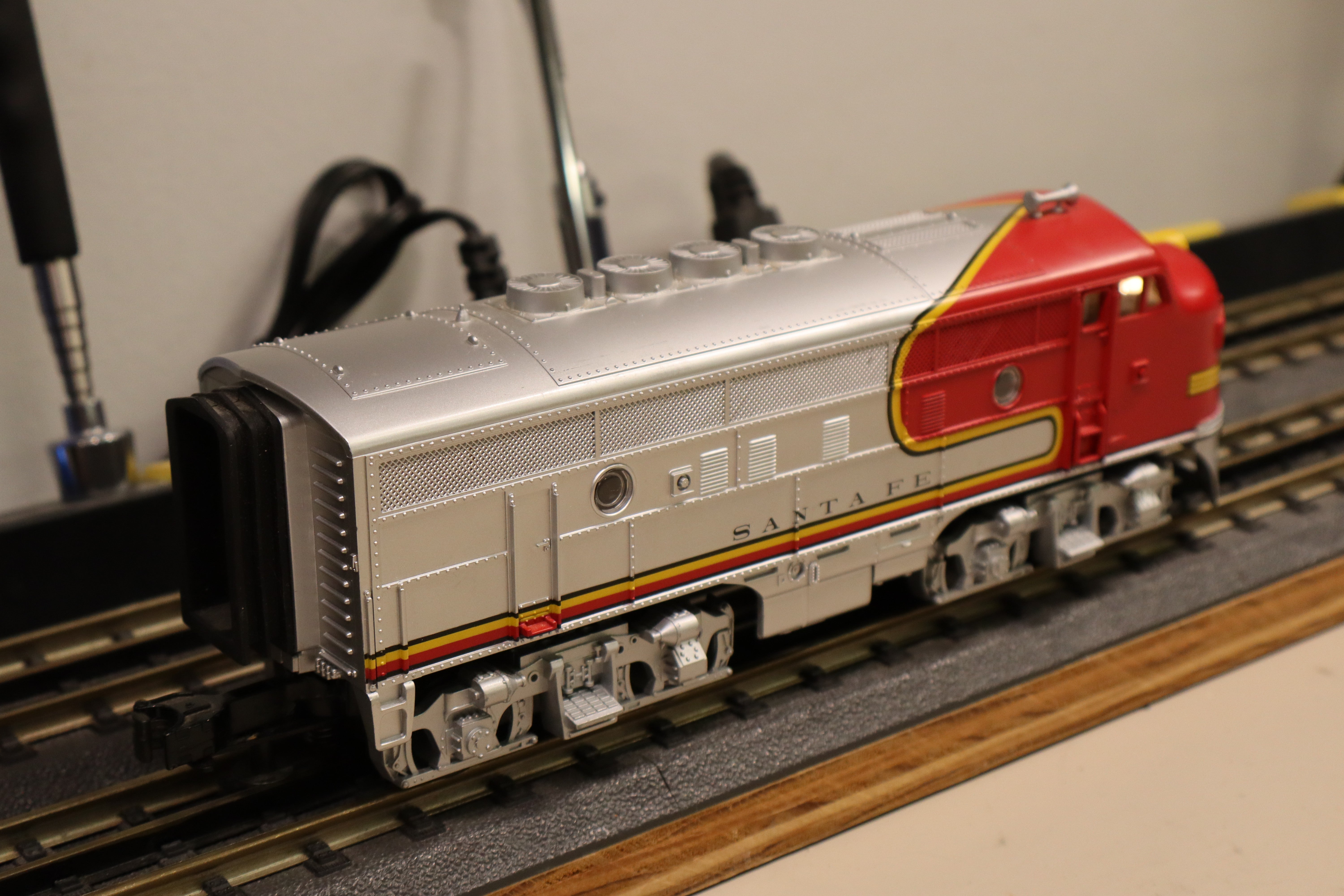 Rail King 30-4098-0 Santa Fe F-3 RTR Freight Train Set-Second hand-M8508