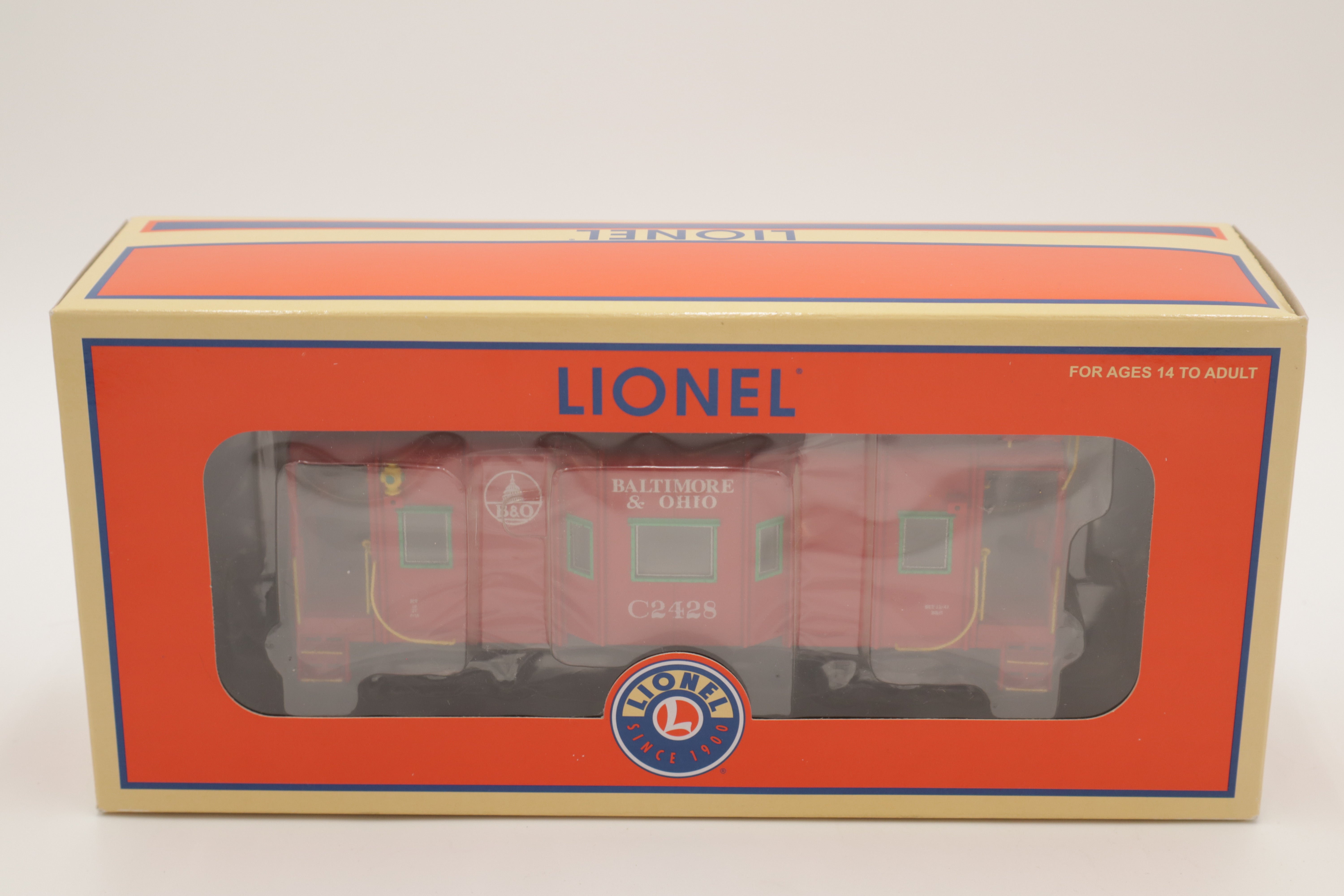 Lionel 2026200 Baltimore & Ohio l12 Caboose #C2428-Second hand-M8419