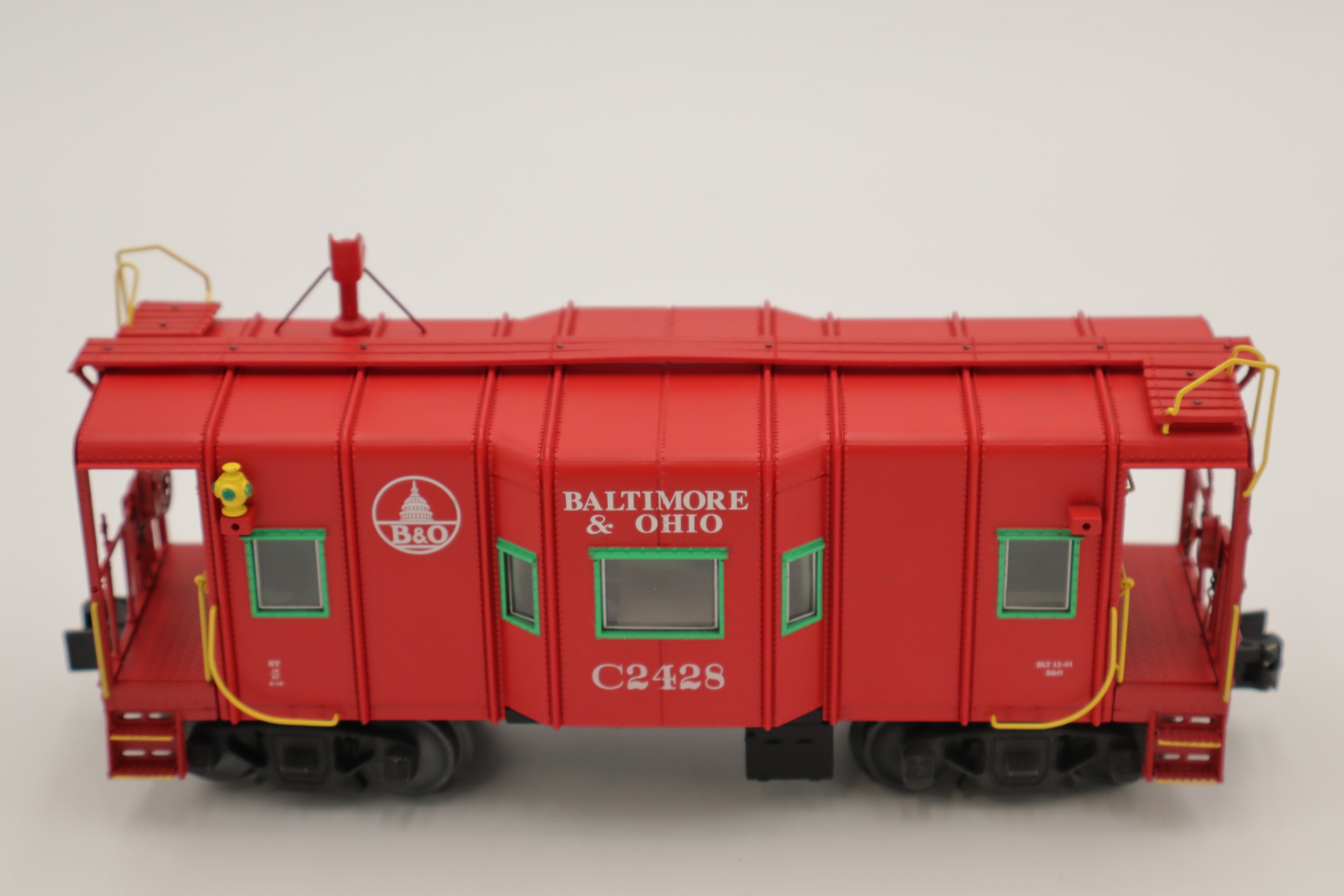 Lionel 2026200 Baltimore & Ohio l12 Caboose #C2428-Second hand-M8419