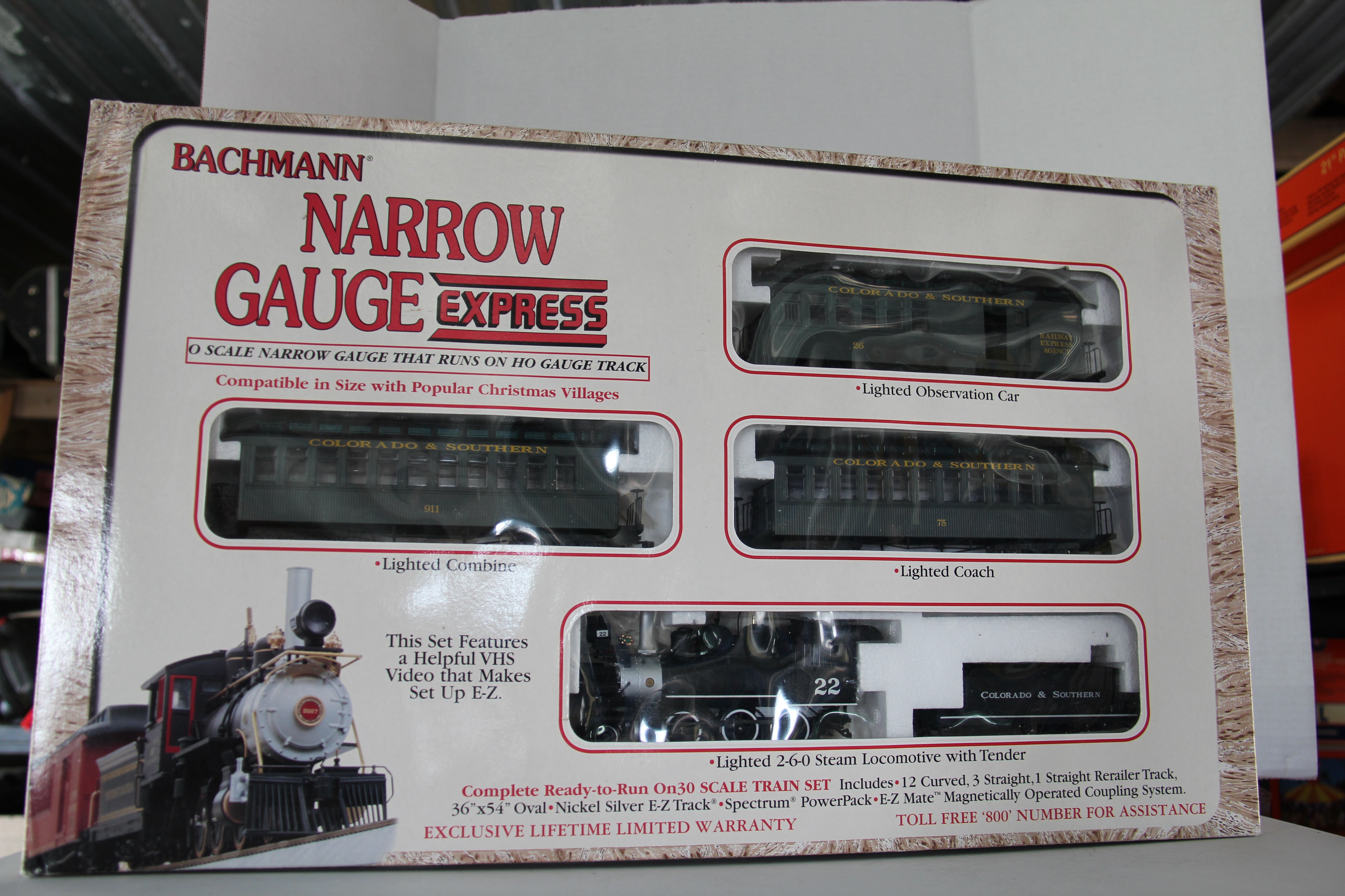 Bachmann #25005 Narrow Gauge Express Colorado & Southern-Second hand-M3525