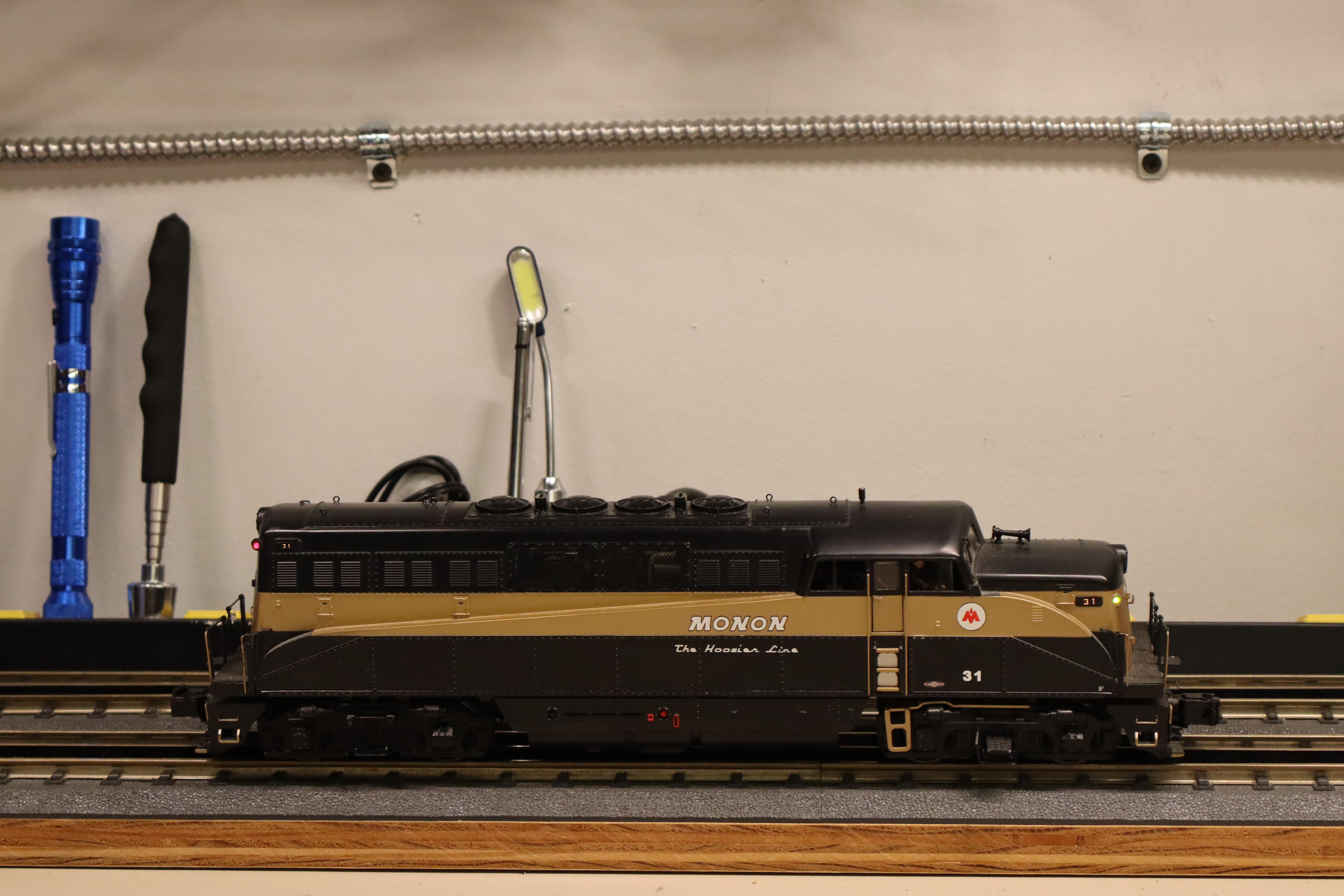 MTH 20-2687-1 Monon #31 BL-2 Diesel Engine-Second hand-M8484
