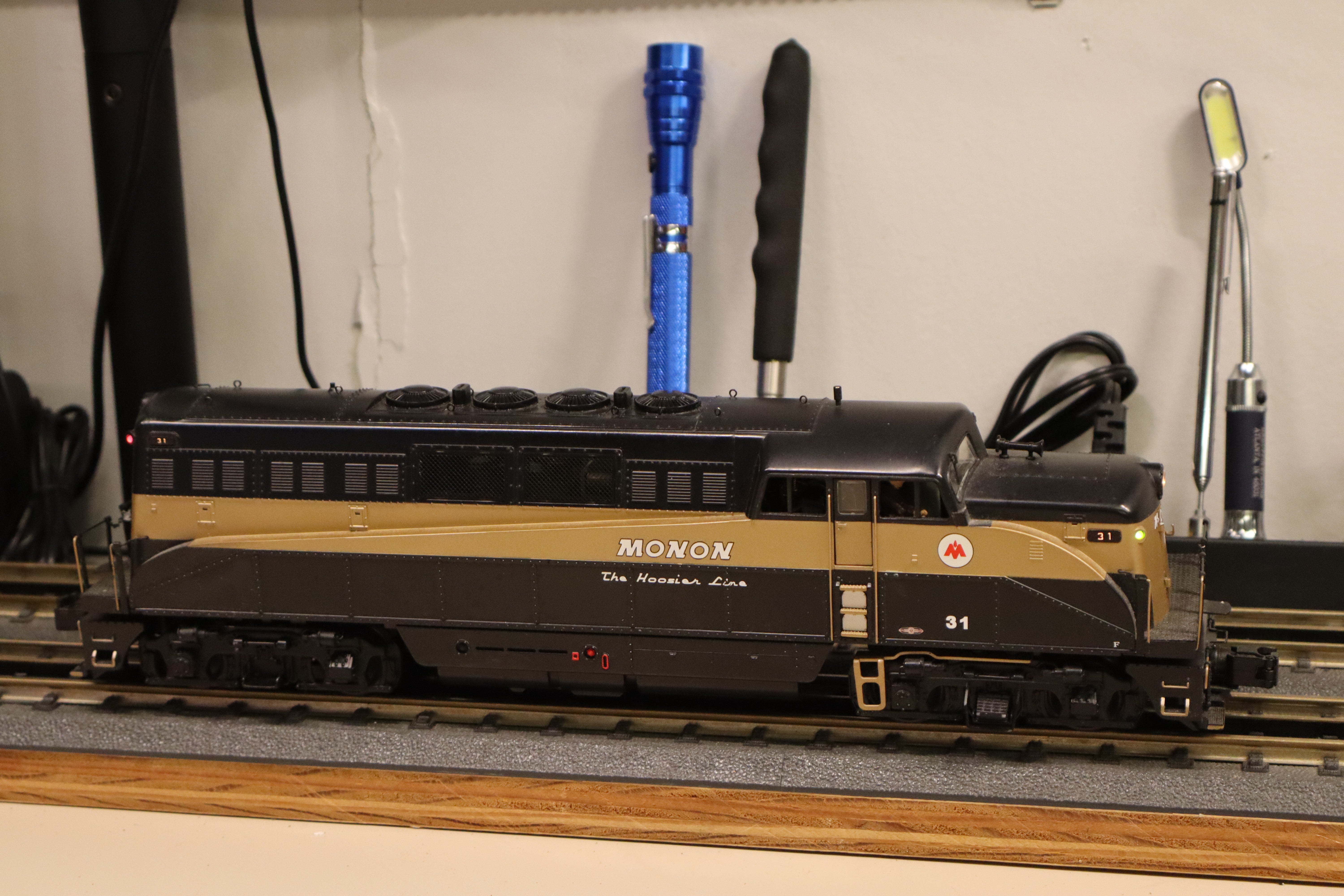 MTH 20-2687-1 Monon #31 BL-2 Diesel Engine-Second hand-M8484