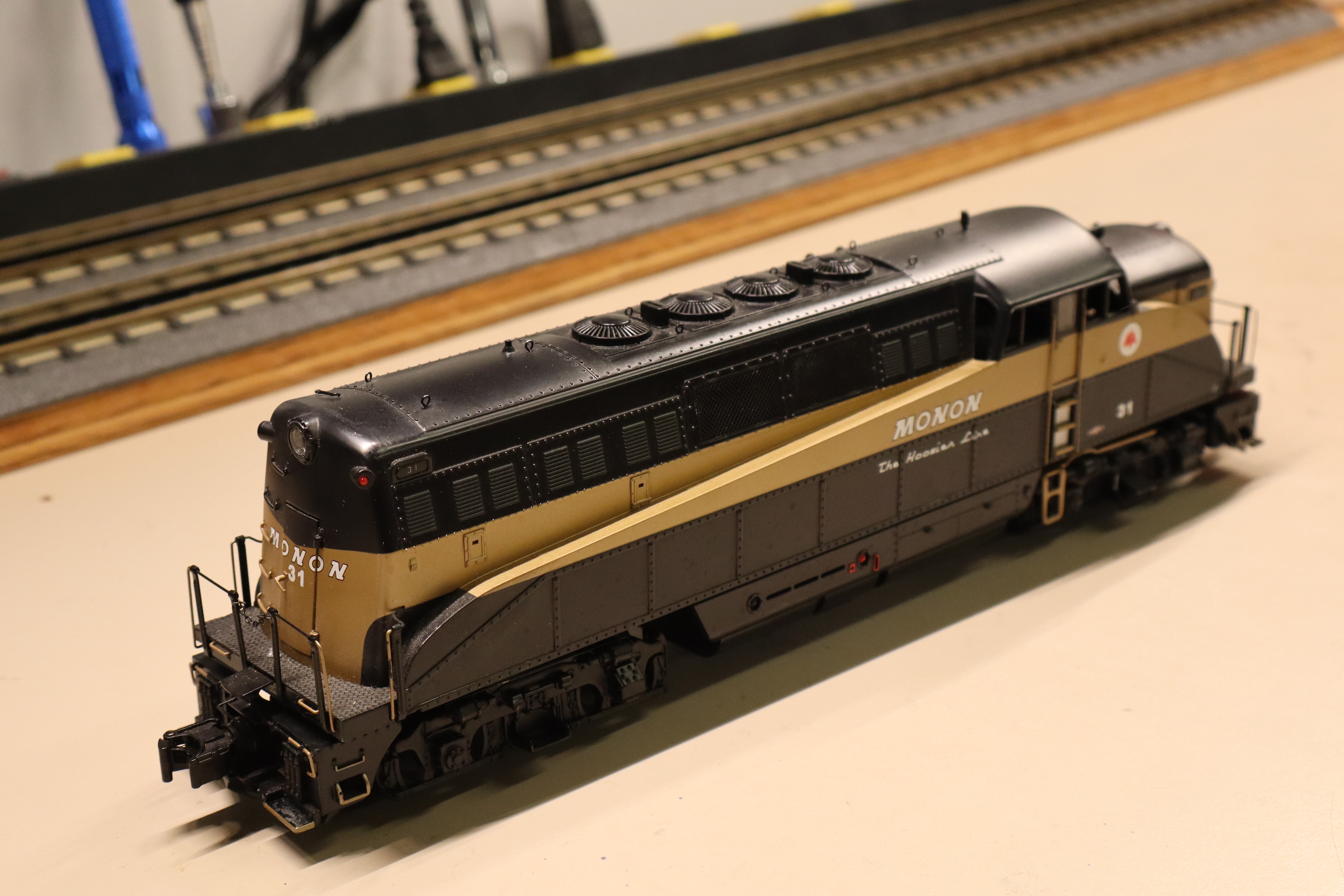MTH 20-2687-1 Monon #31 BL-2 Diesel Engine-Second hand-M8484