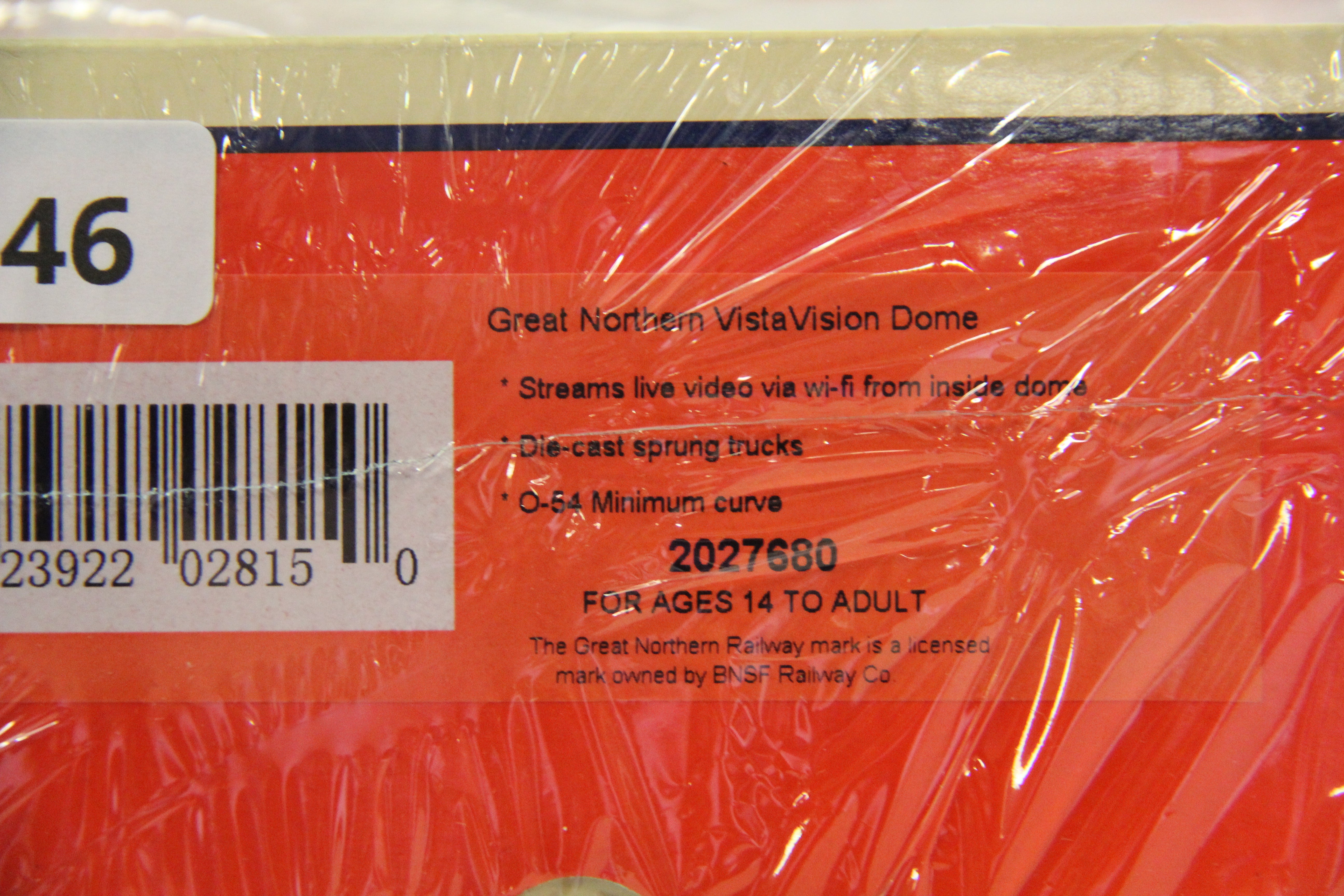 Lionel 2027680 Great Northern VistaVision Dome #1325-Second hand-M6146