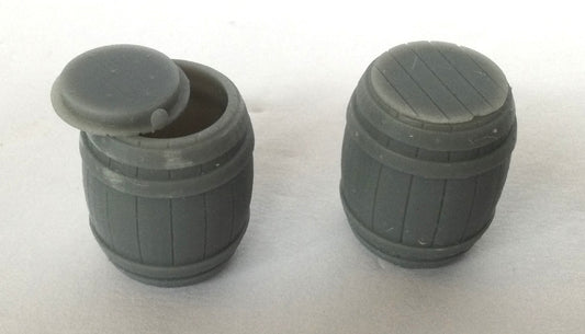Phoenix Precision Models PPM-33645 - Wooden Barrel (2-Pack)