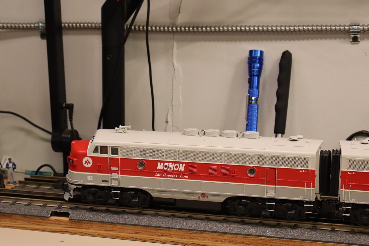 MTH 20-20436-1 Monon F-3 ABA Diesel Set-Second hand-M8473