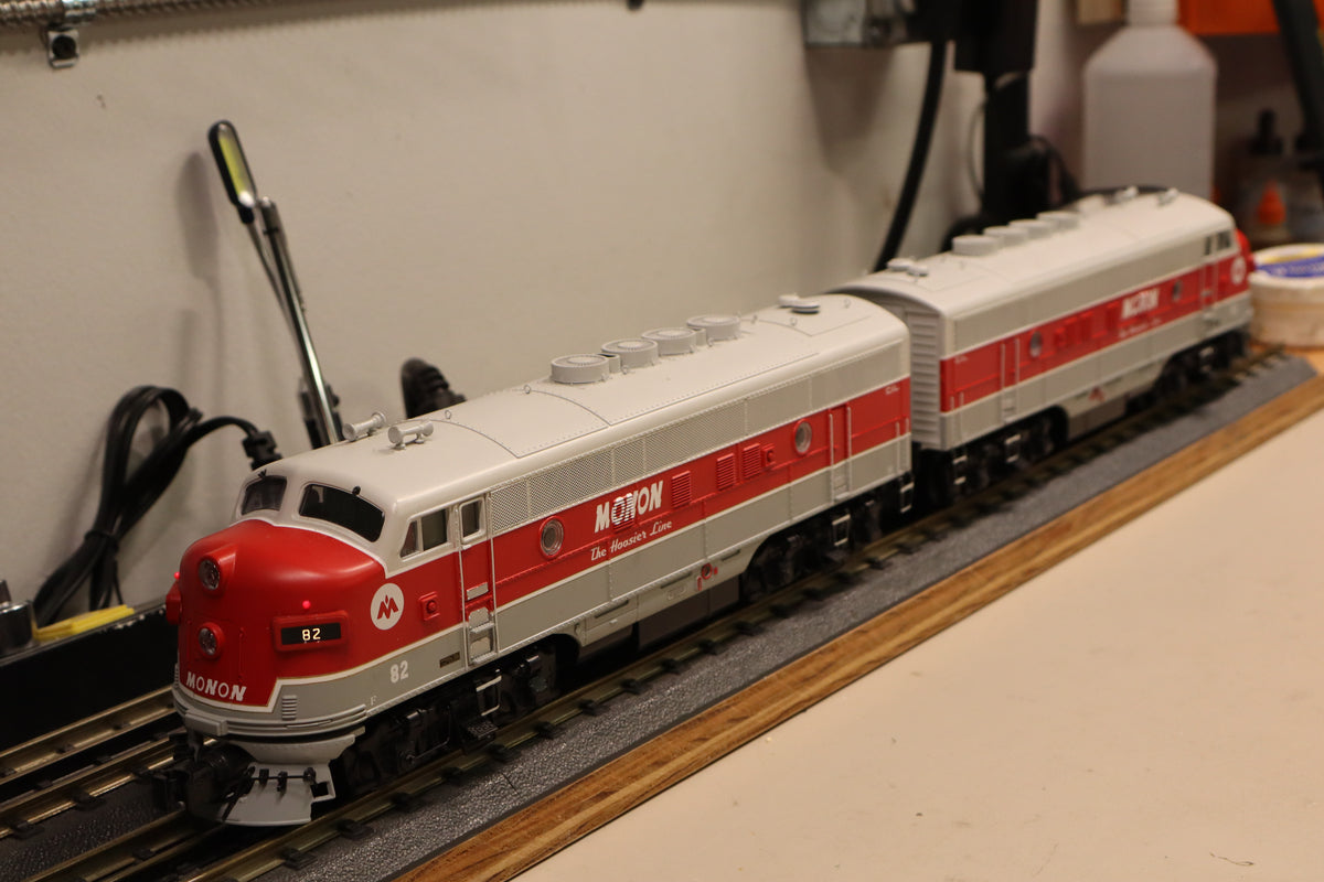 MTH 20-20436-1 Monon F-3 ABA Diesel Set-Second hand-M8473