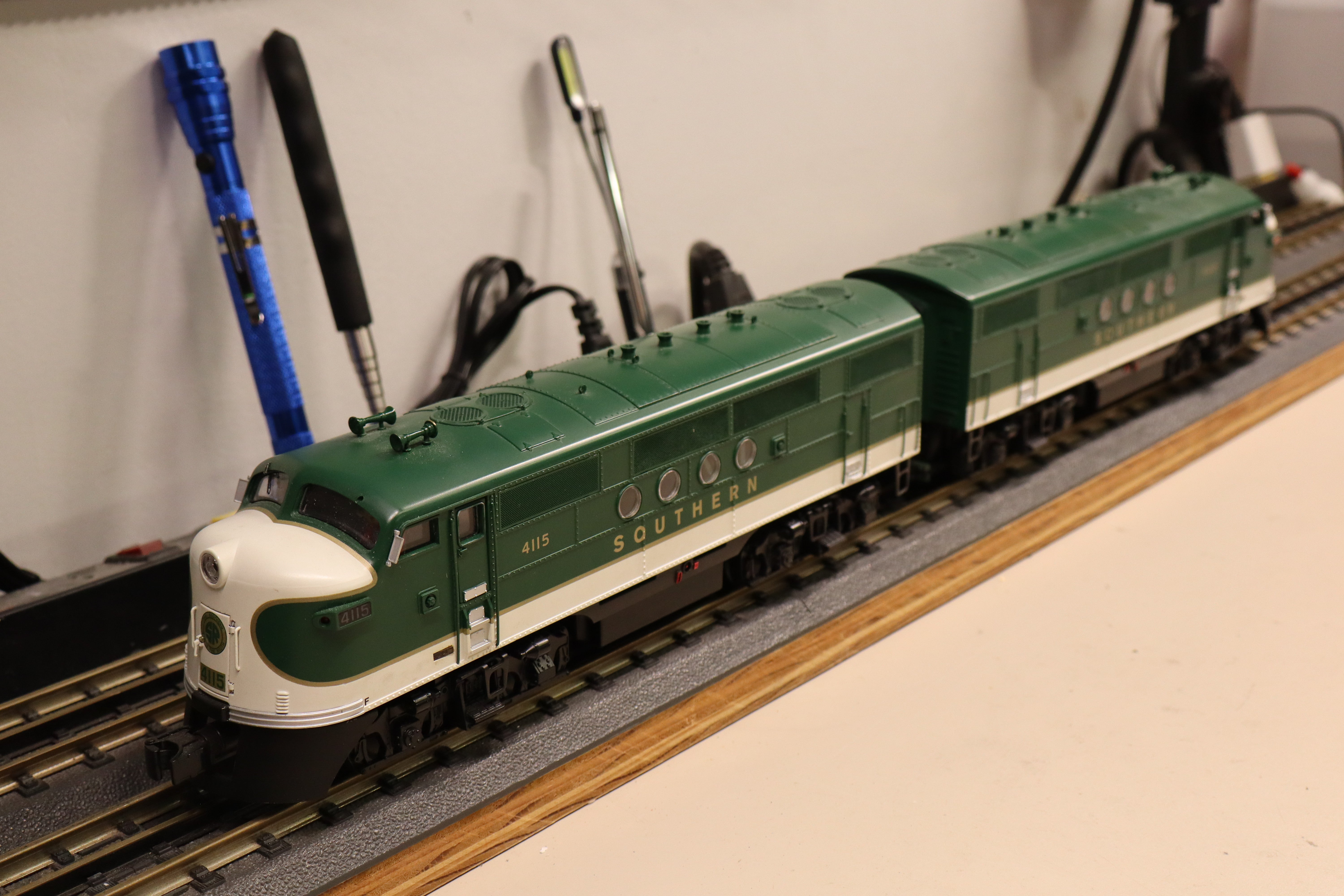 MTH 20-24451 Southern FT ABA Diesel Set-Second hand-M8476