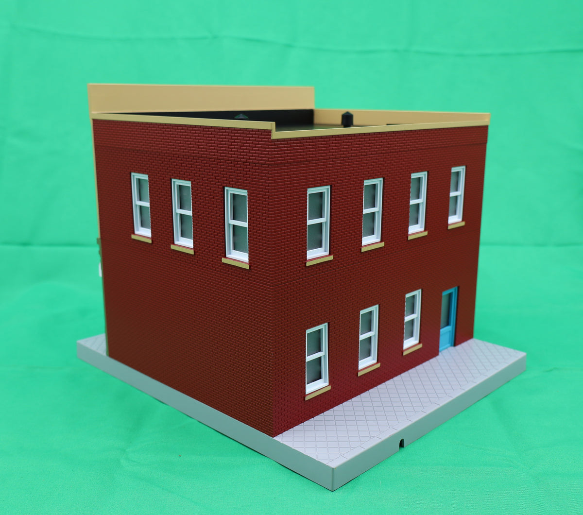 MTH 30-90688 - 2-Story City Building 1 "Democratic National Committee" w/ LEDs - MrMuffin'sTrains