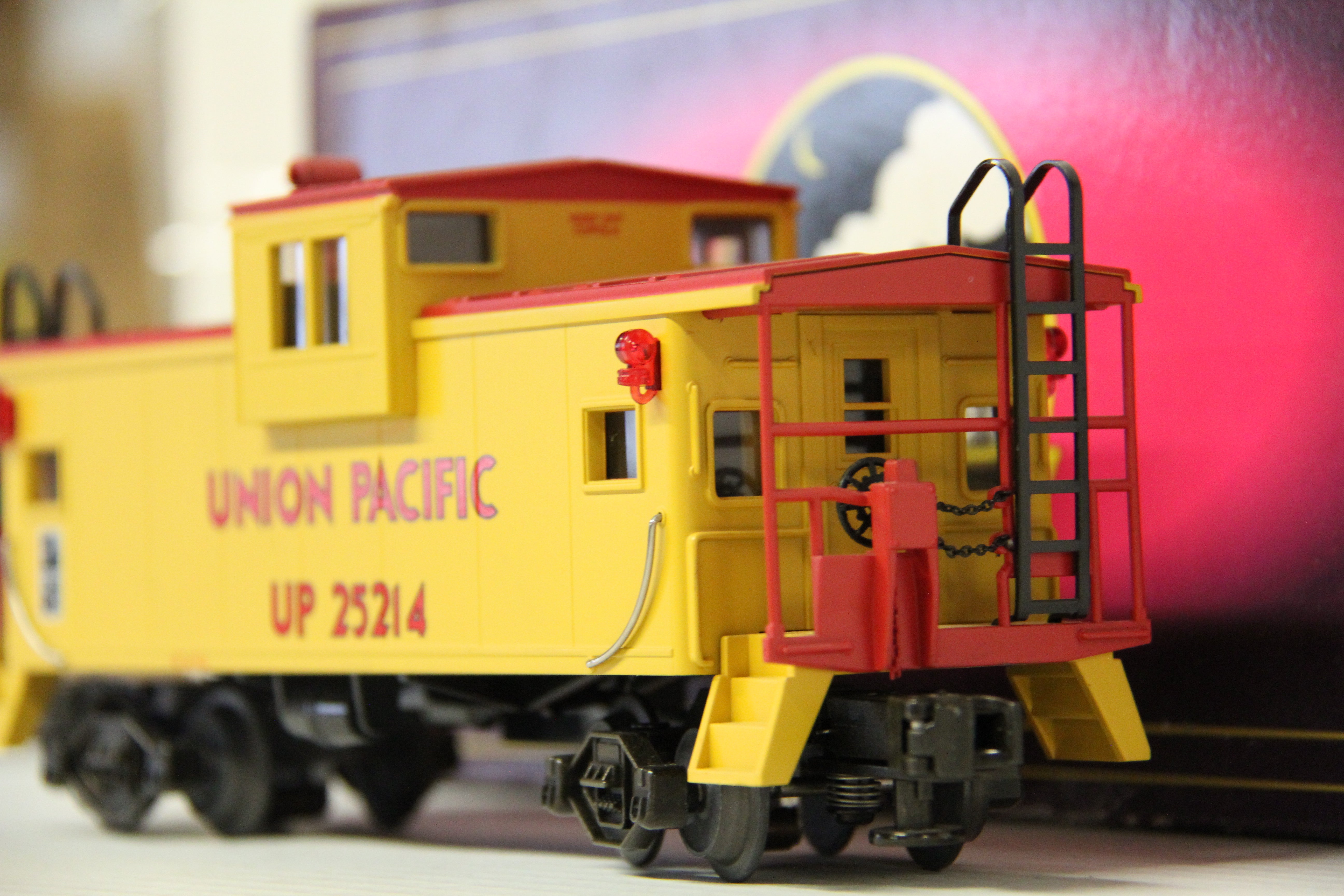 MTH MT-9100L-Union Pacific Extended Vision Caboose-Second hand-M6152
