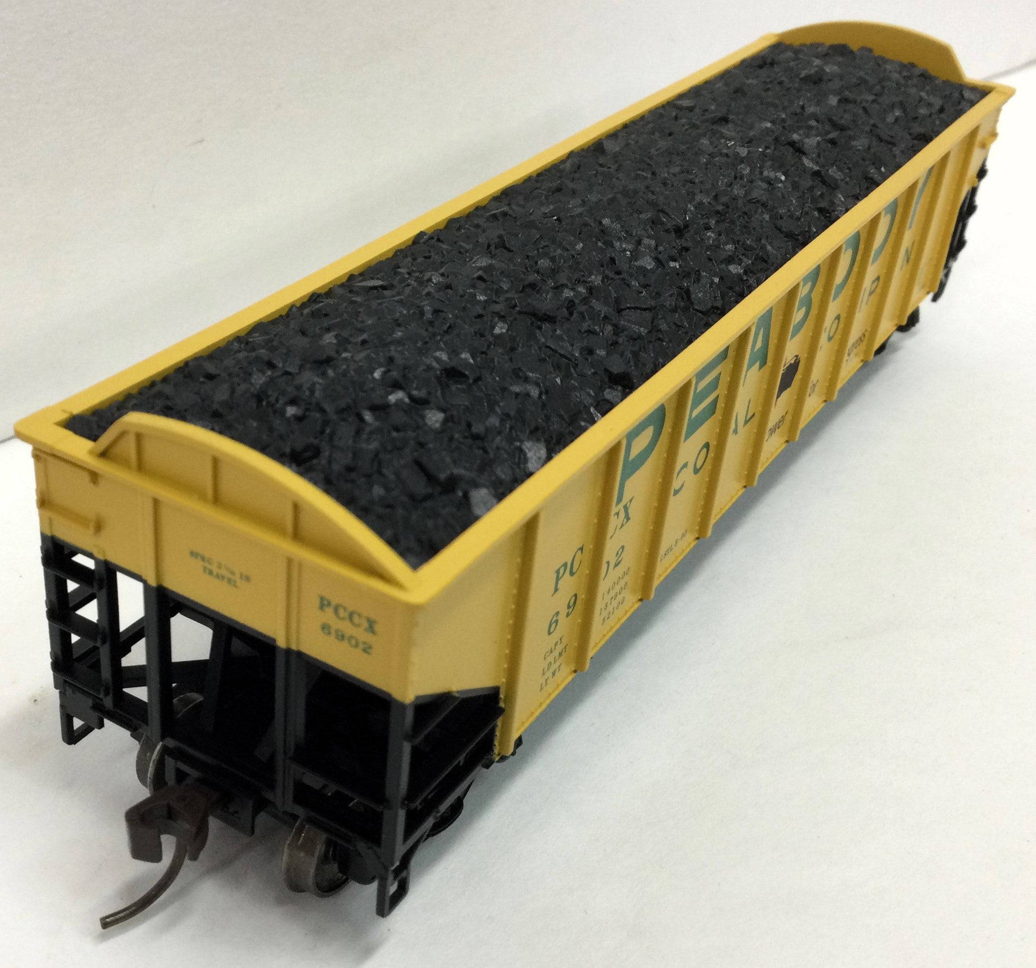 Atlas HO 20006918 Trainman 70-Ton 9-Panel Open Hopper "Peabody" #6923