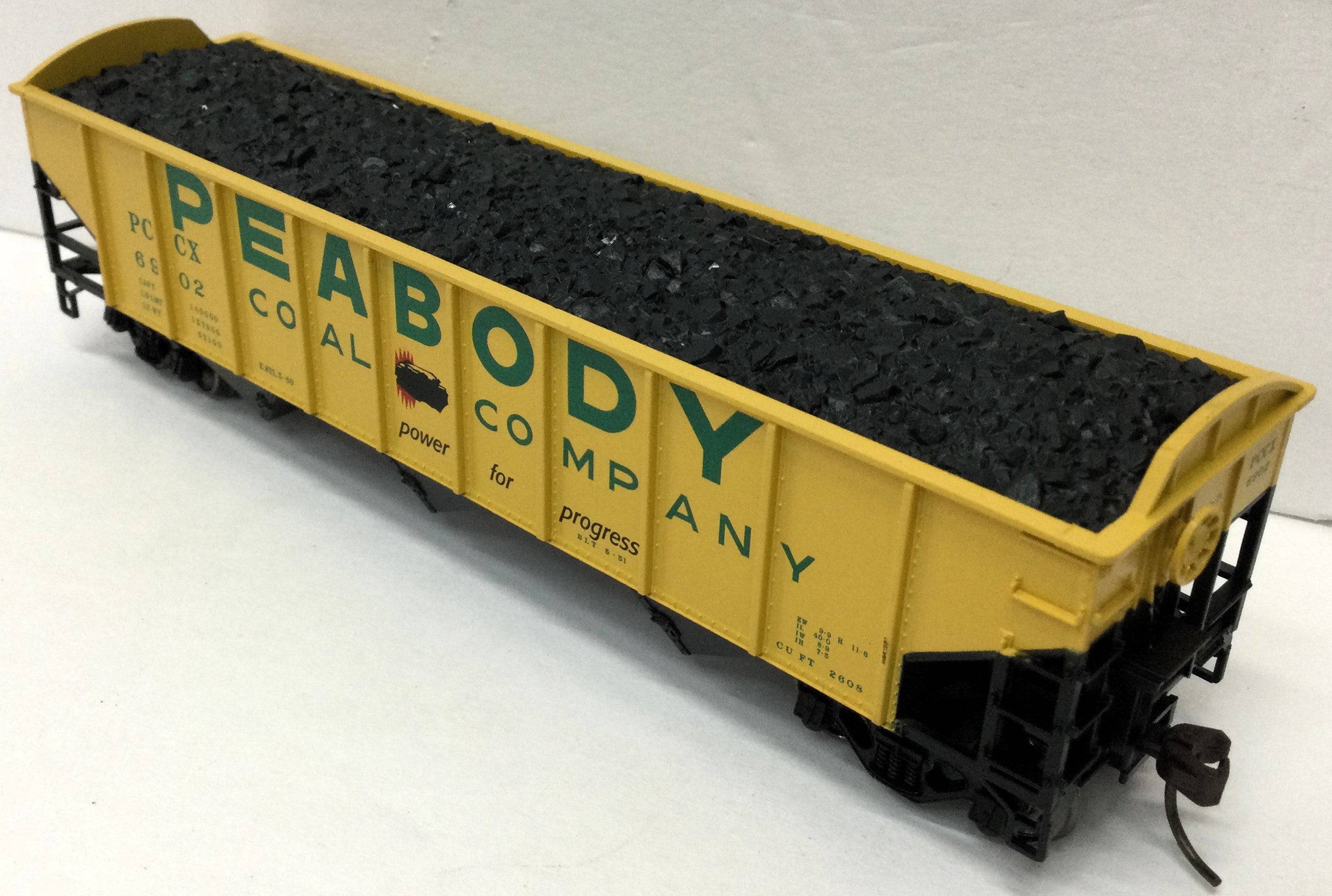 Atlas HO 20006918 Trainman 70-Ton 9-Panel Open Hopper "Peabody" #6923