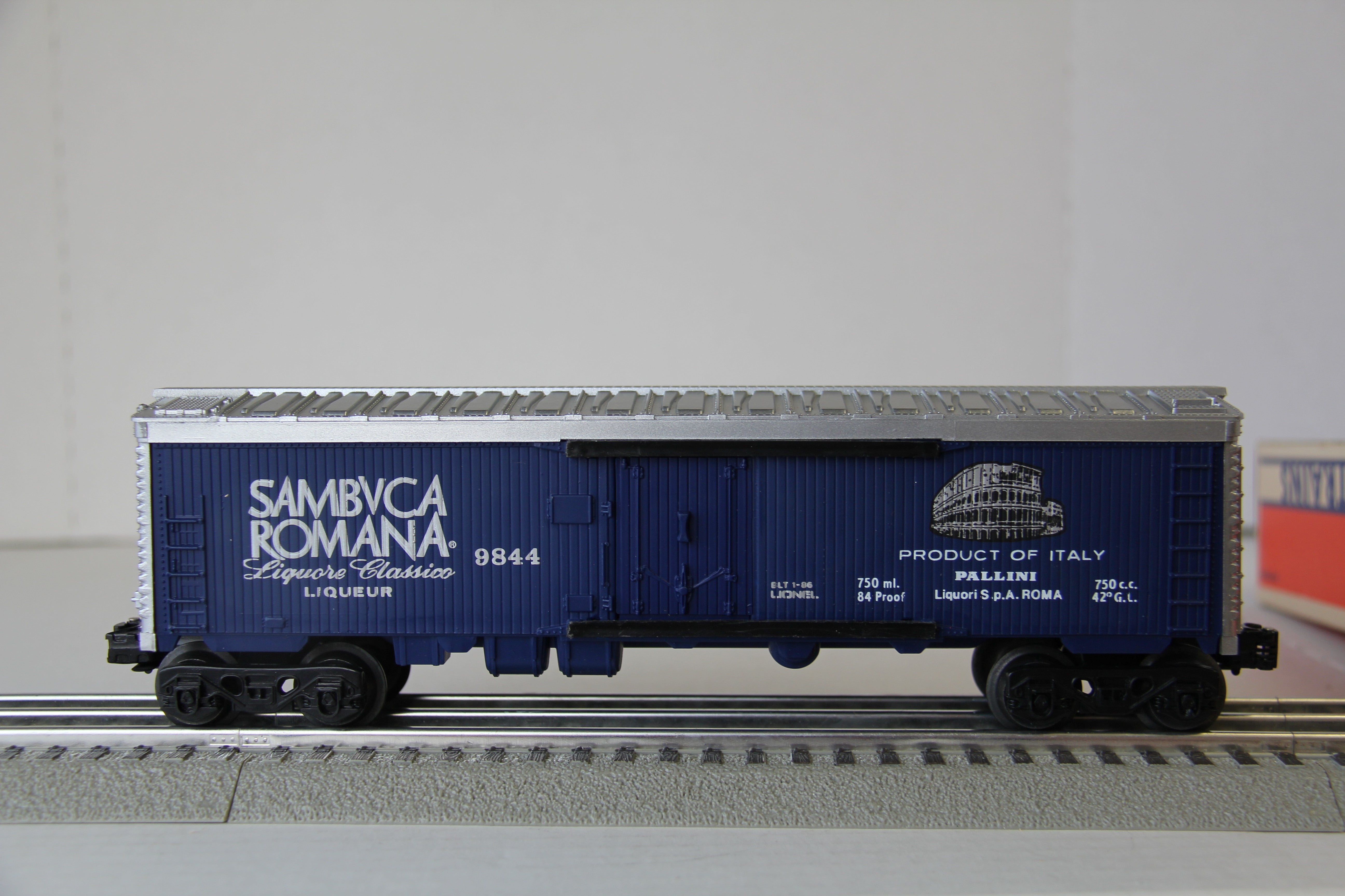 Lionel 6-9844 Sambuca Romana Billboard Reefer-Second hand-M4000
