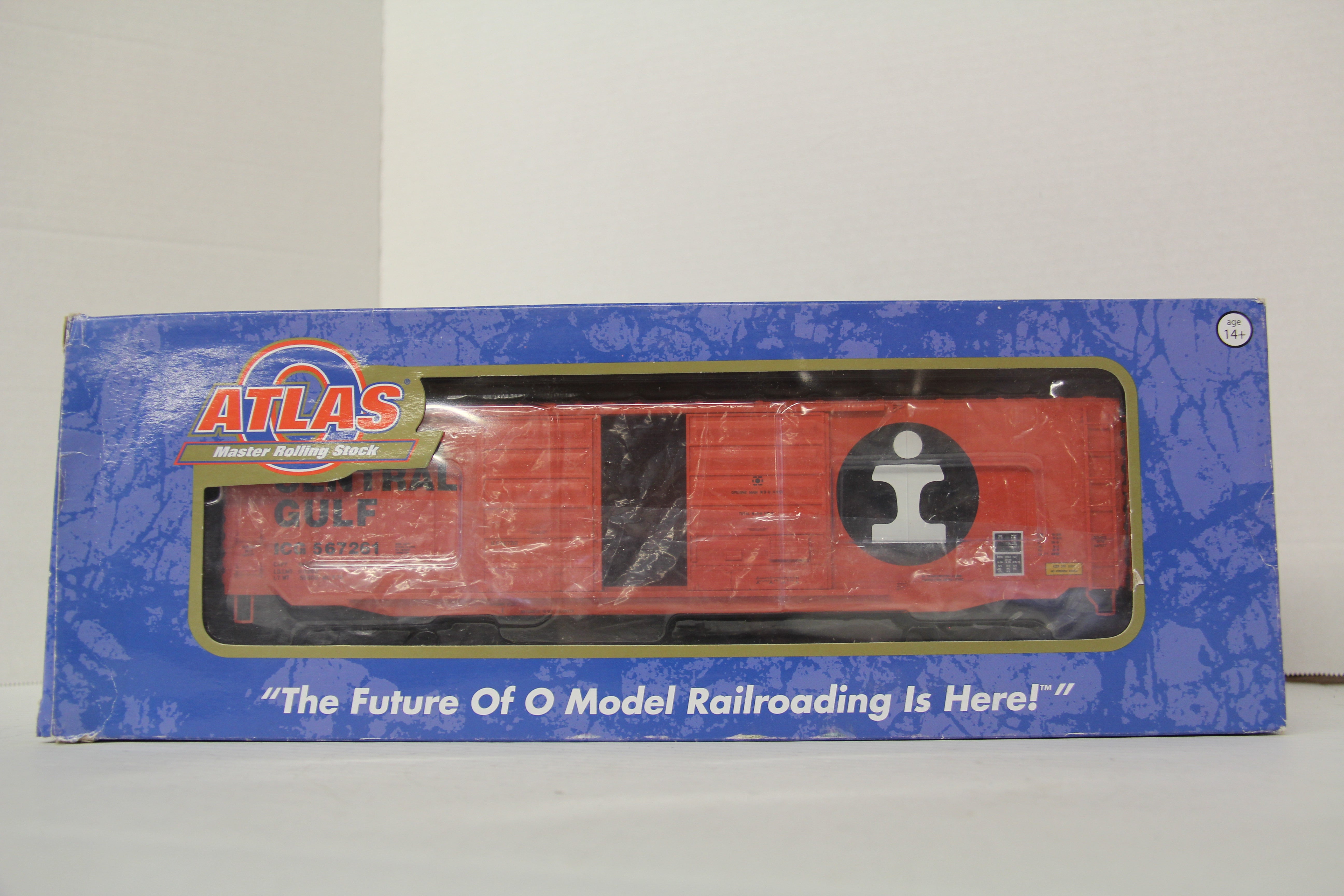 Atlas #3007603-2 Illinois Central Gulf 50' PS-1 Double Door Box Car (Modernized)-Second hand-M6153