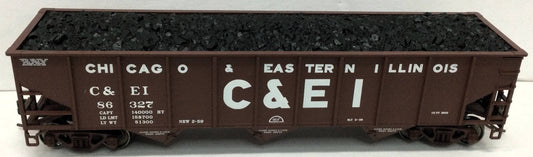Atlas HO 20006922 - Trainman - 70-Ton 9-Panel Open Hopper "Chicago & Eastern Illinois" #86538