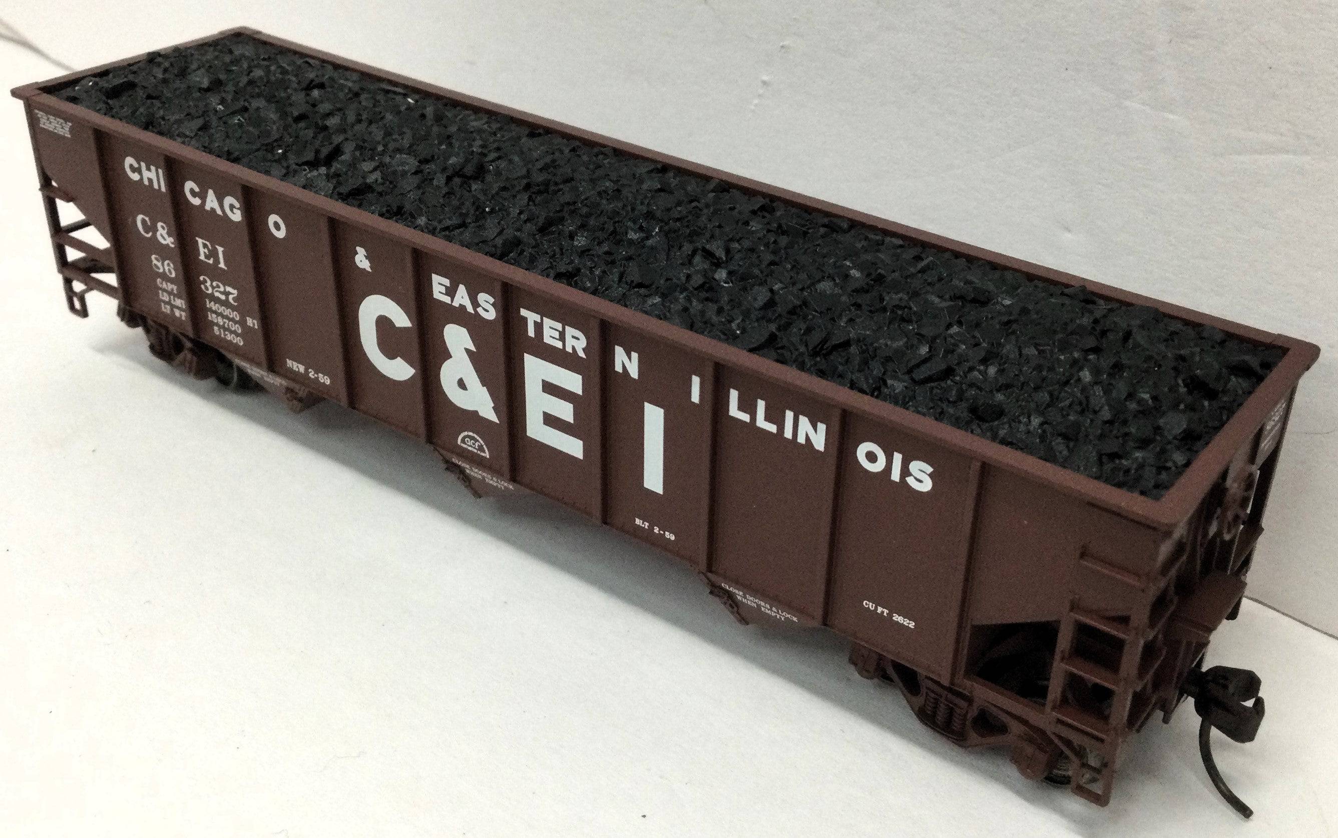 Atlas HO 20006920 Trainman 70-Ton 9-Panel Open Hopper "Chicago & Eastern Illinois" #86327