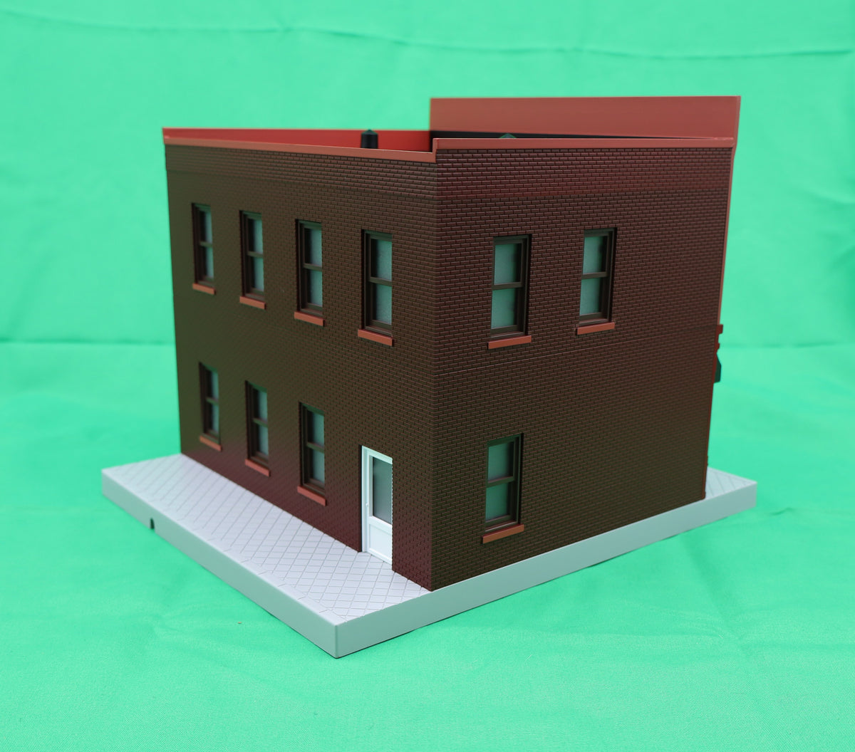 MTH 30-90685 - 2-Story City Building 1 "Rip Van Winkle Mattress Store" w/ LEDs - MrMuffin'sTrains