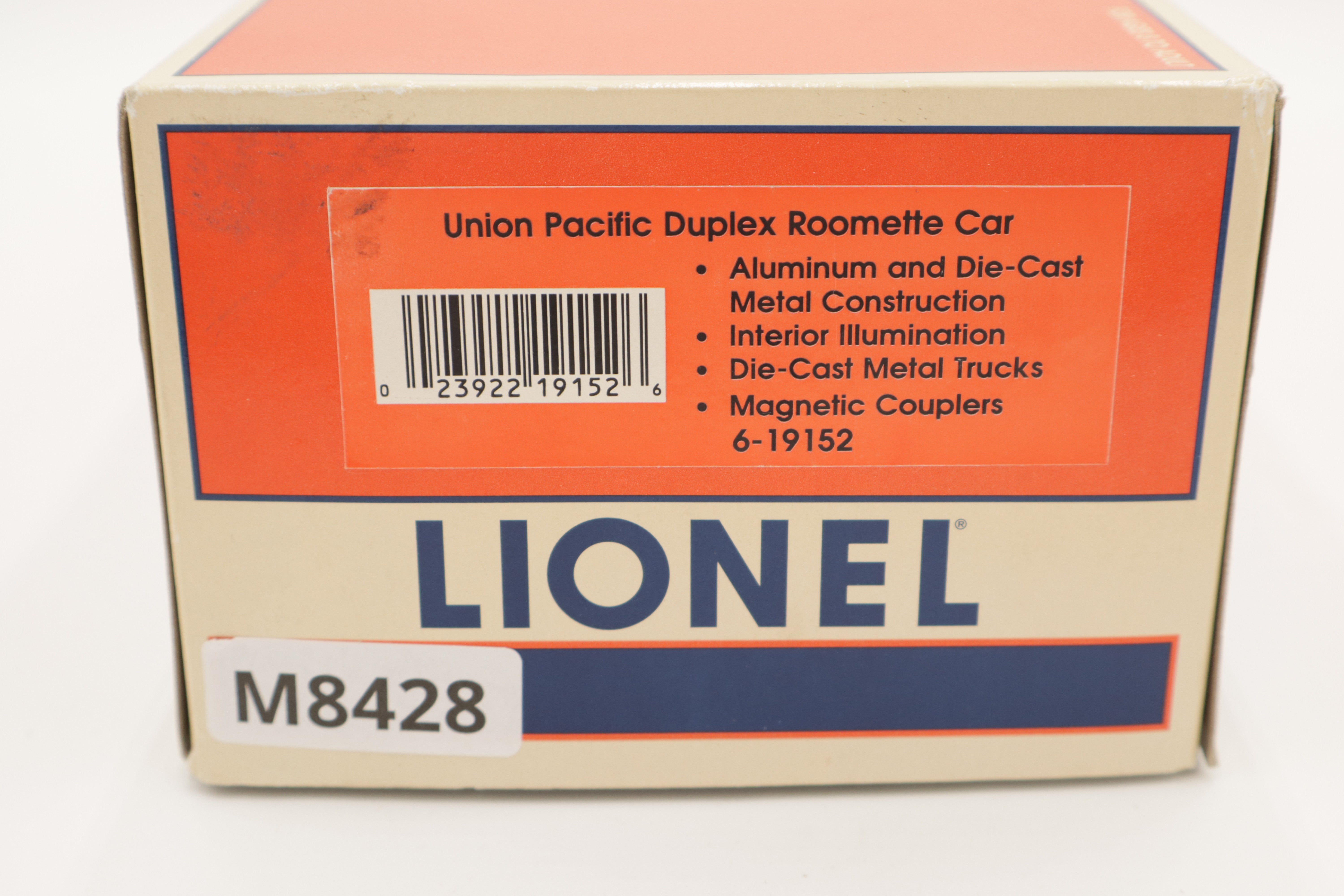 Lionel 6-19152 Union Pacific Duplex Roomette Car-Second hand-M8428