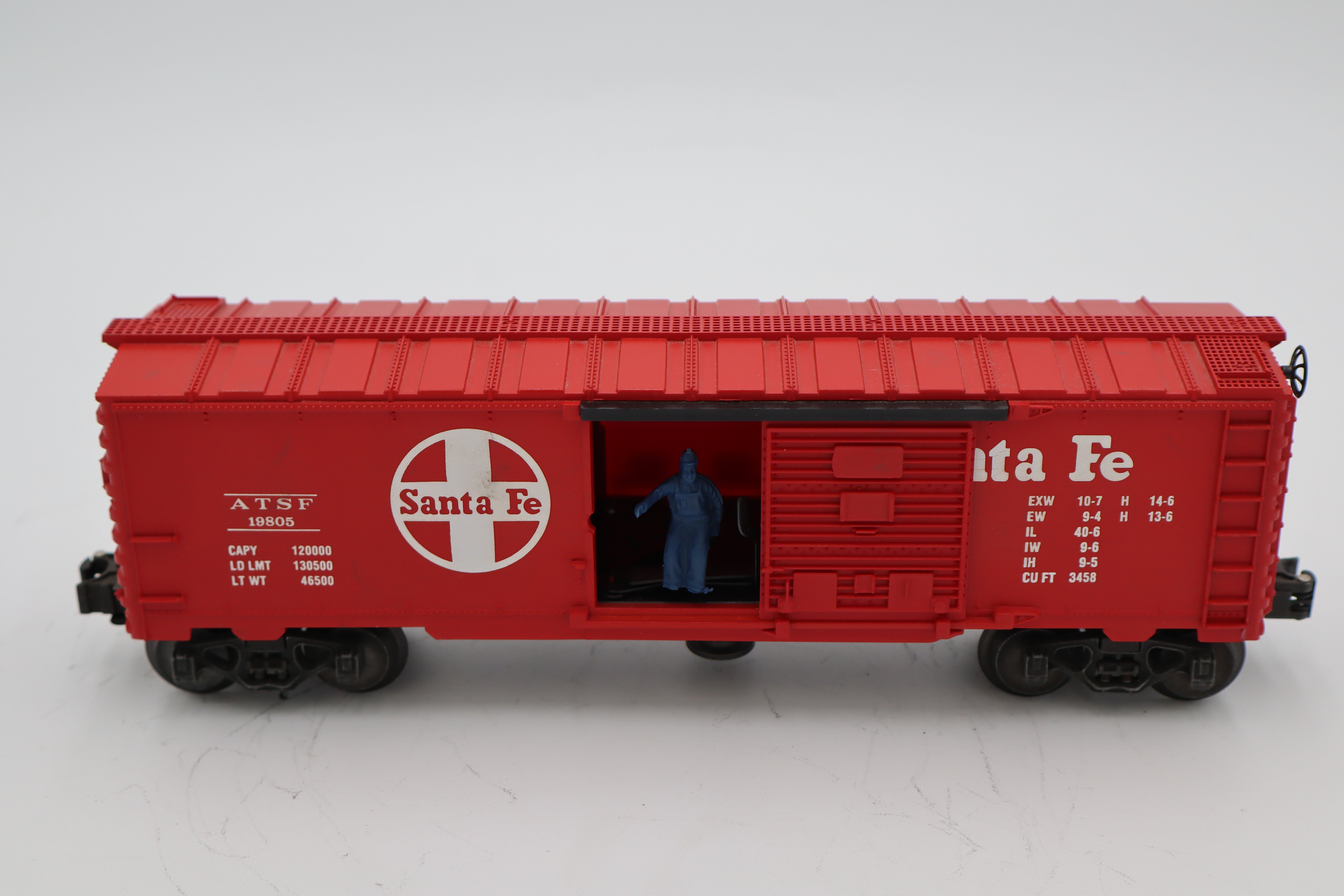 Lionel 6-19805 Santa Fe Operating Boxcar-Second hand-M8432