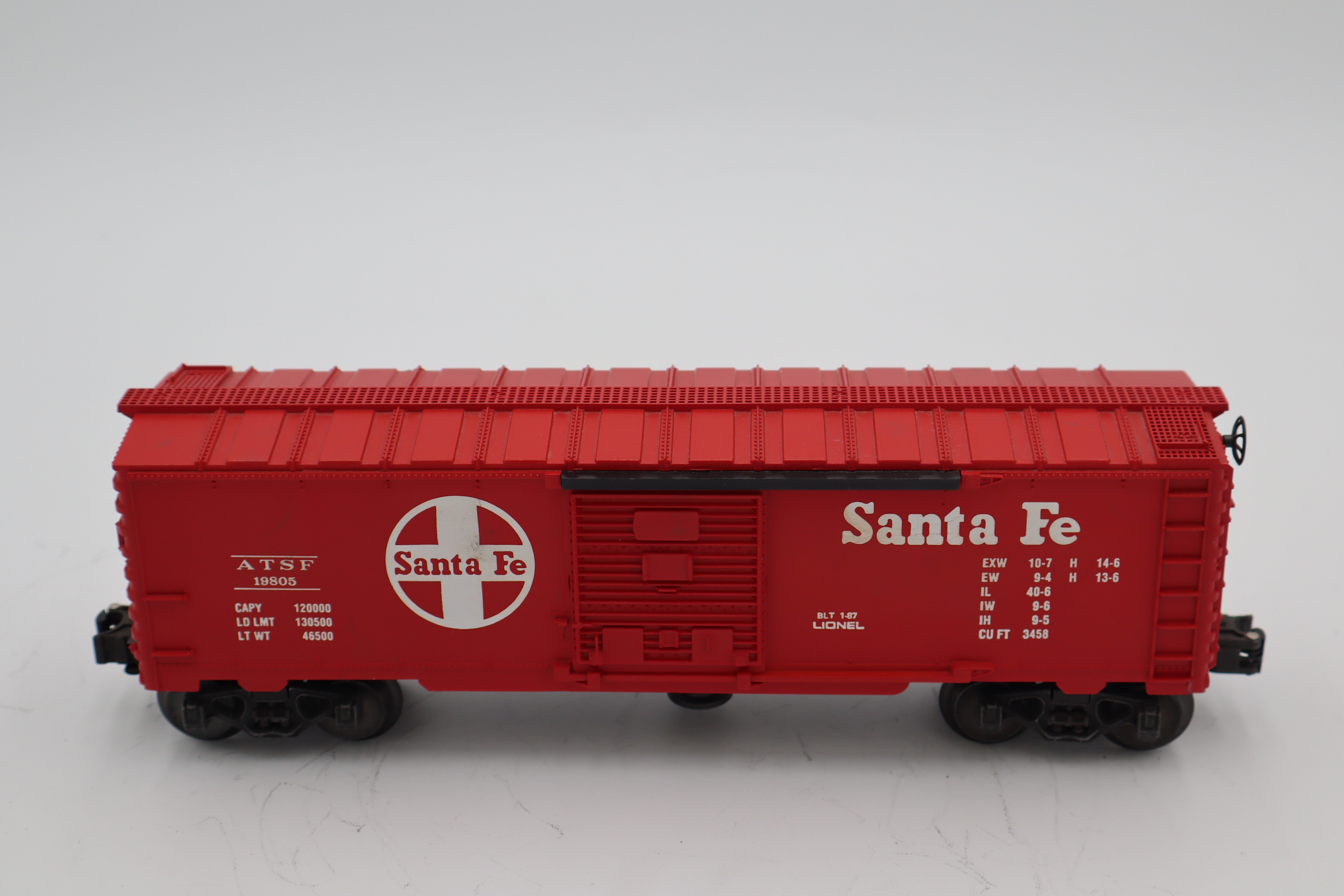 Lionel 6-19805 Santa Fe Operating Boxcar-Second hand-M8432