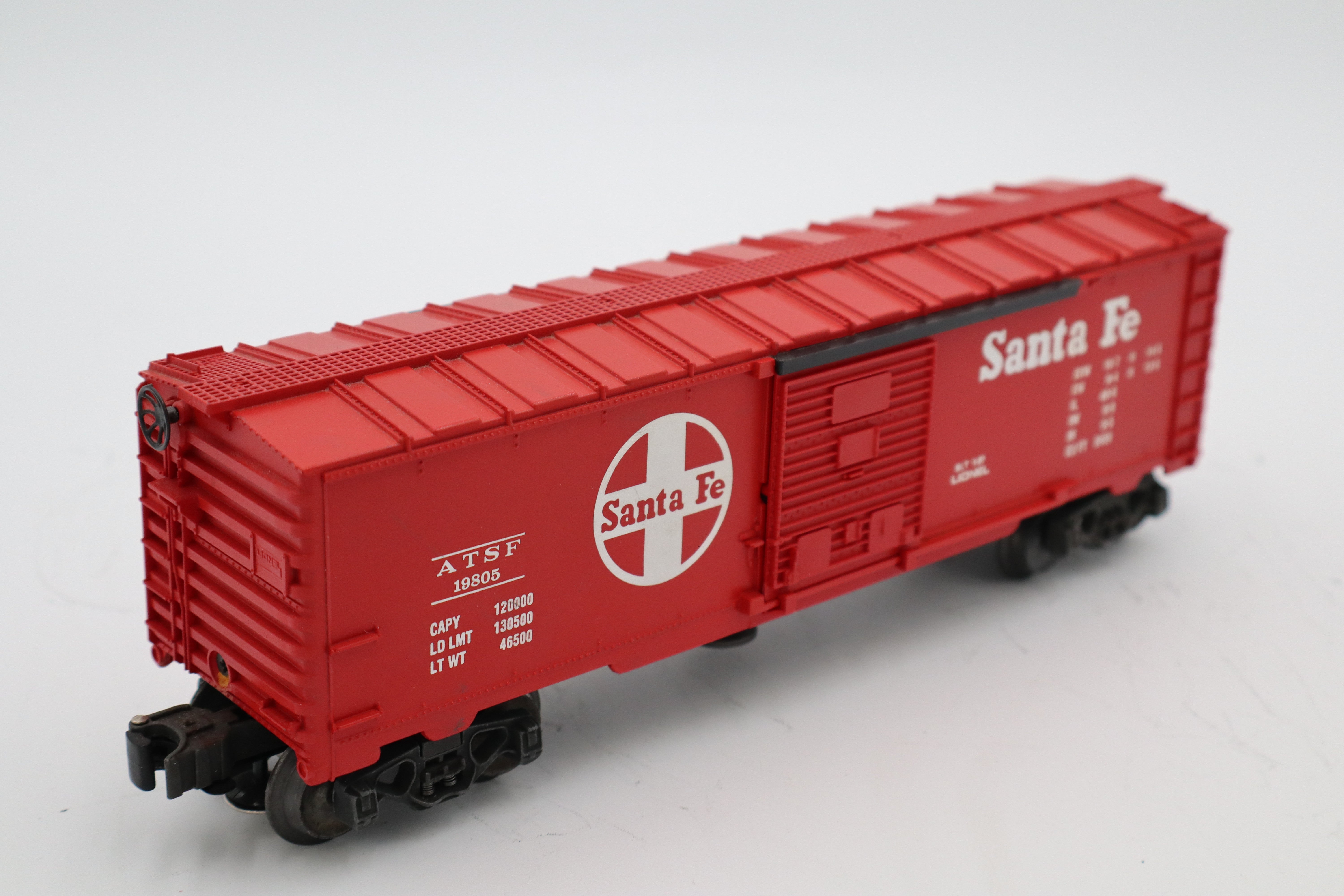 Lionel 6-19805 Santa Fe Operating Boxcar-Second hand-M8432