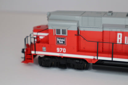 Broadway Limited Imports HO 9133 - EMD GP30 Diesel Locomotive "Chicago, Burlington & Quincy" #974 (Chinese Red) w/DCC/Sound
