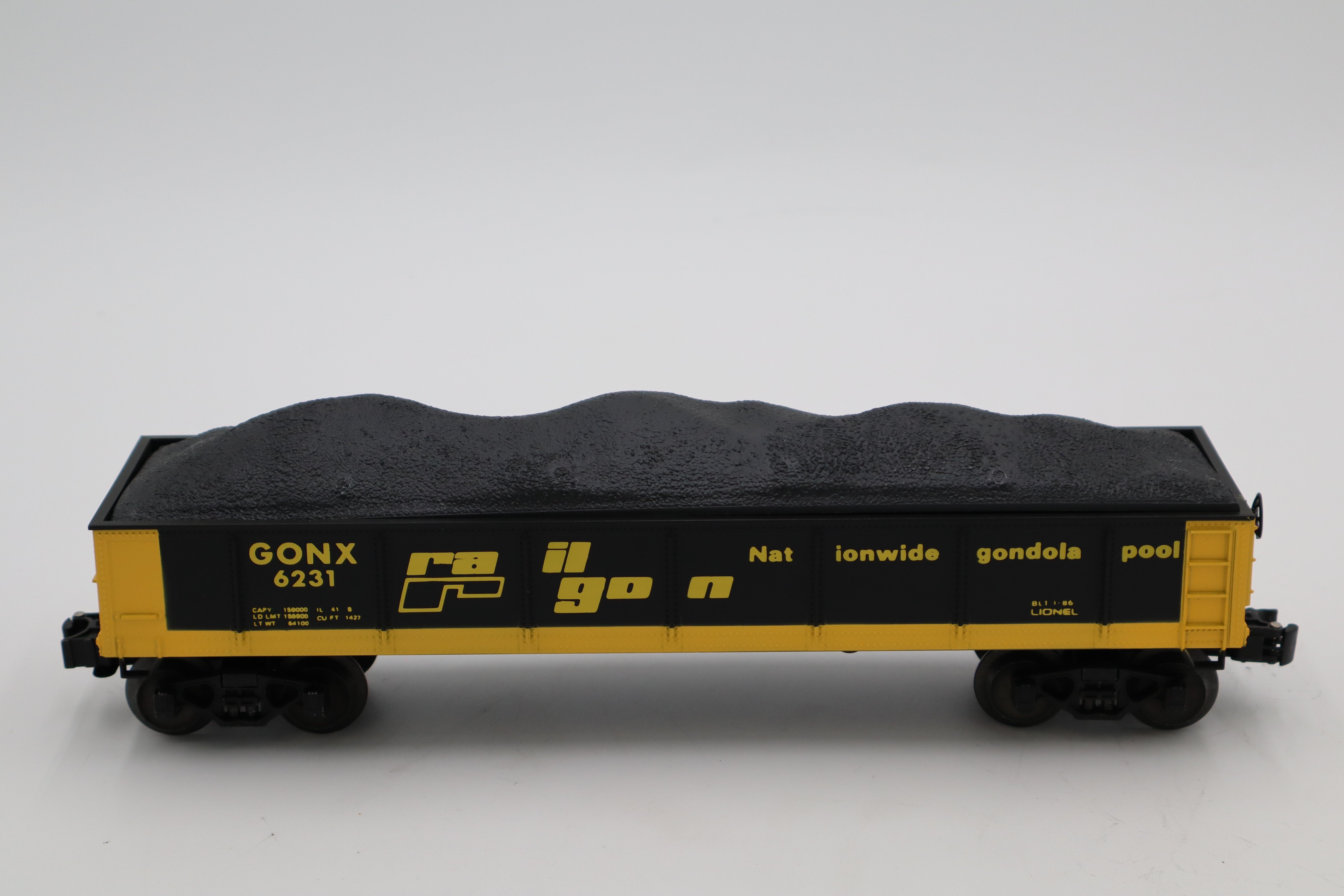 Lionel 6-6231 Gonx #6231 Gondola-Second hand-M8433