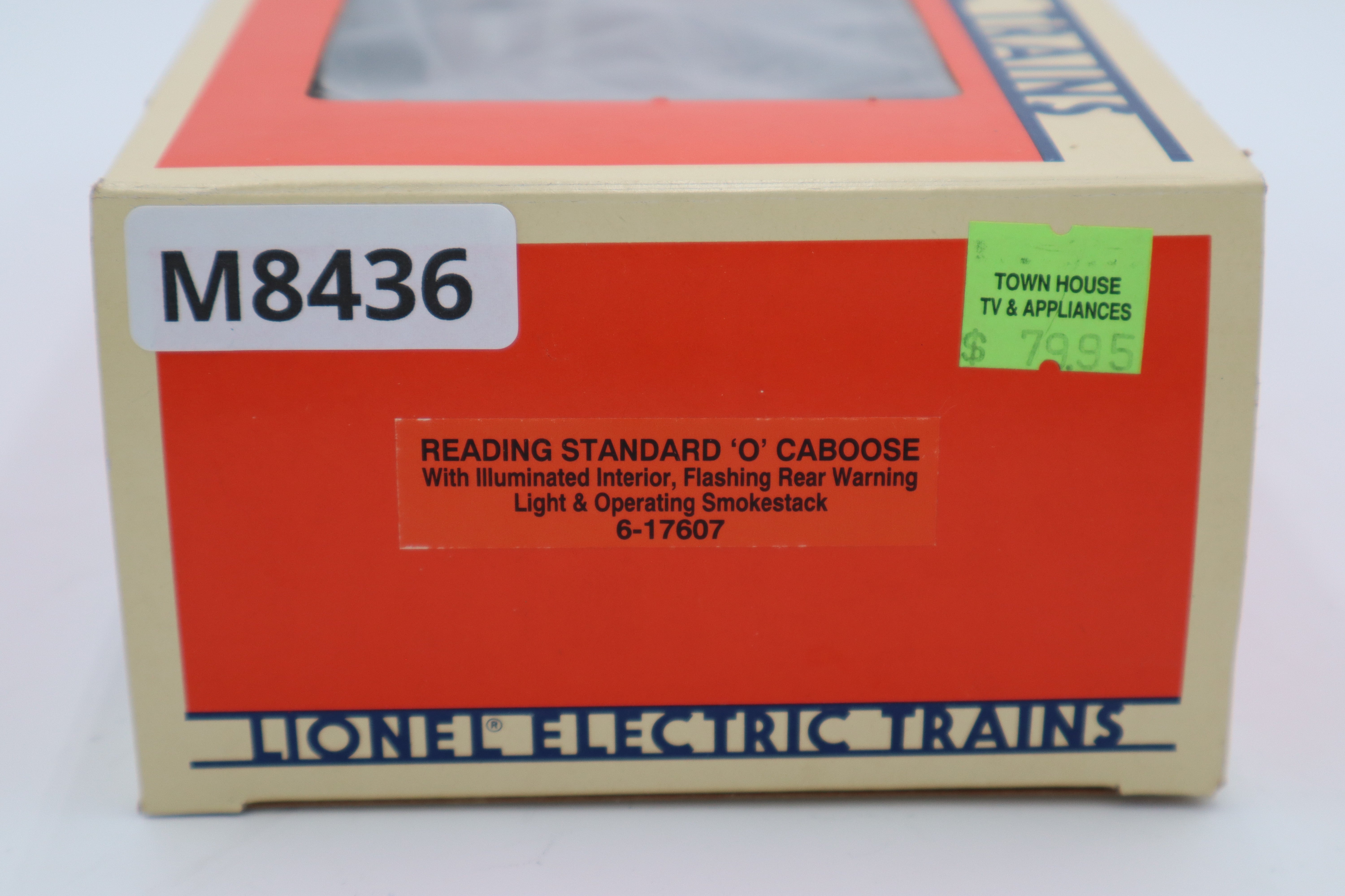 Lionel 6-17607 Reading Standard O Caboose-Second hand-M8436