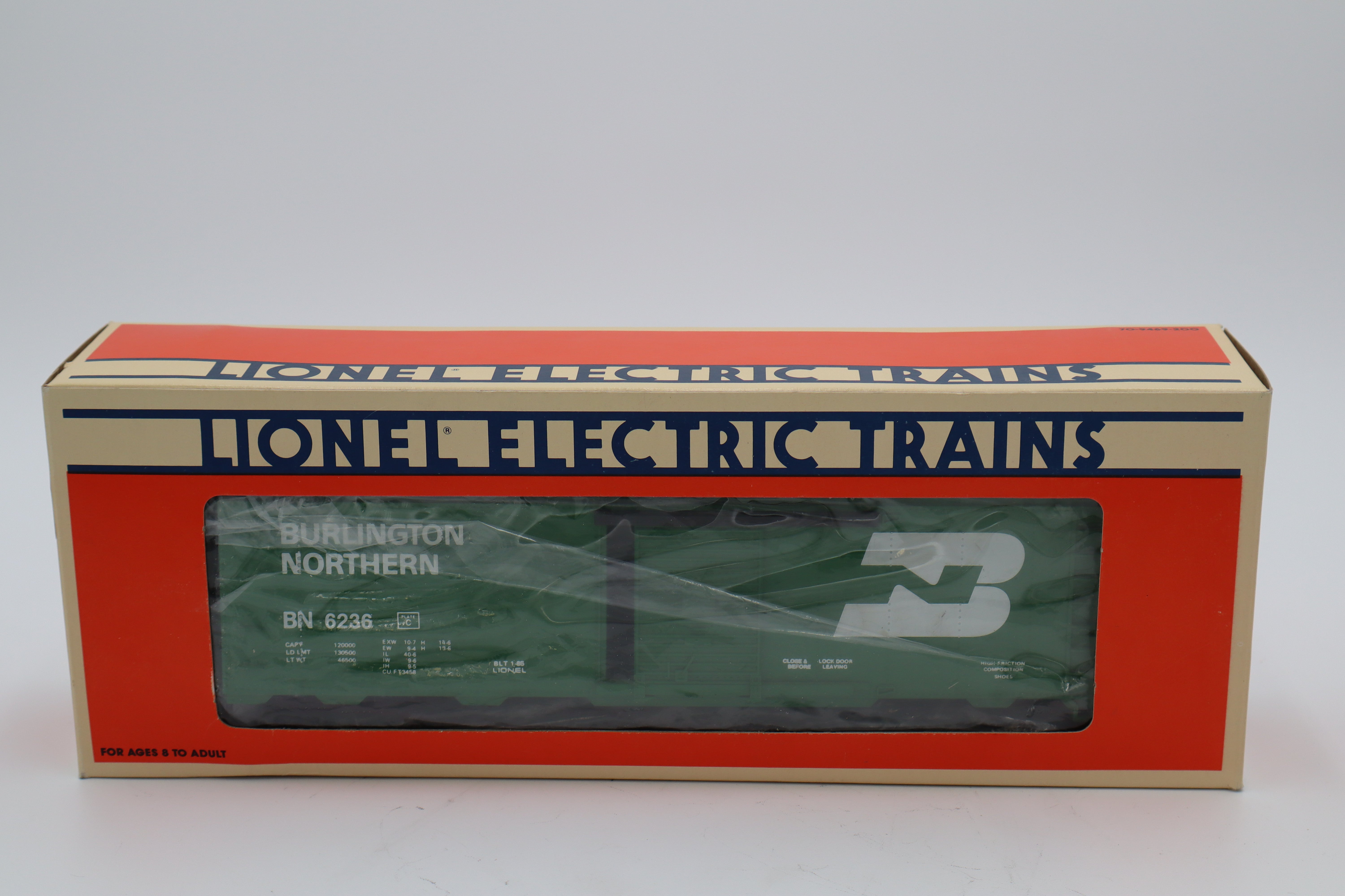 Lionel 6-6236 Burlington Northern Standard O Boxcar-Second hand-M8437