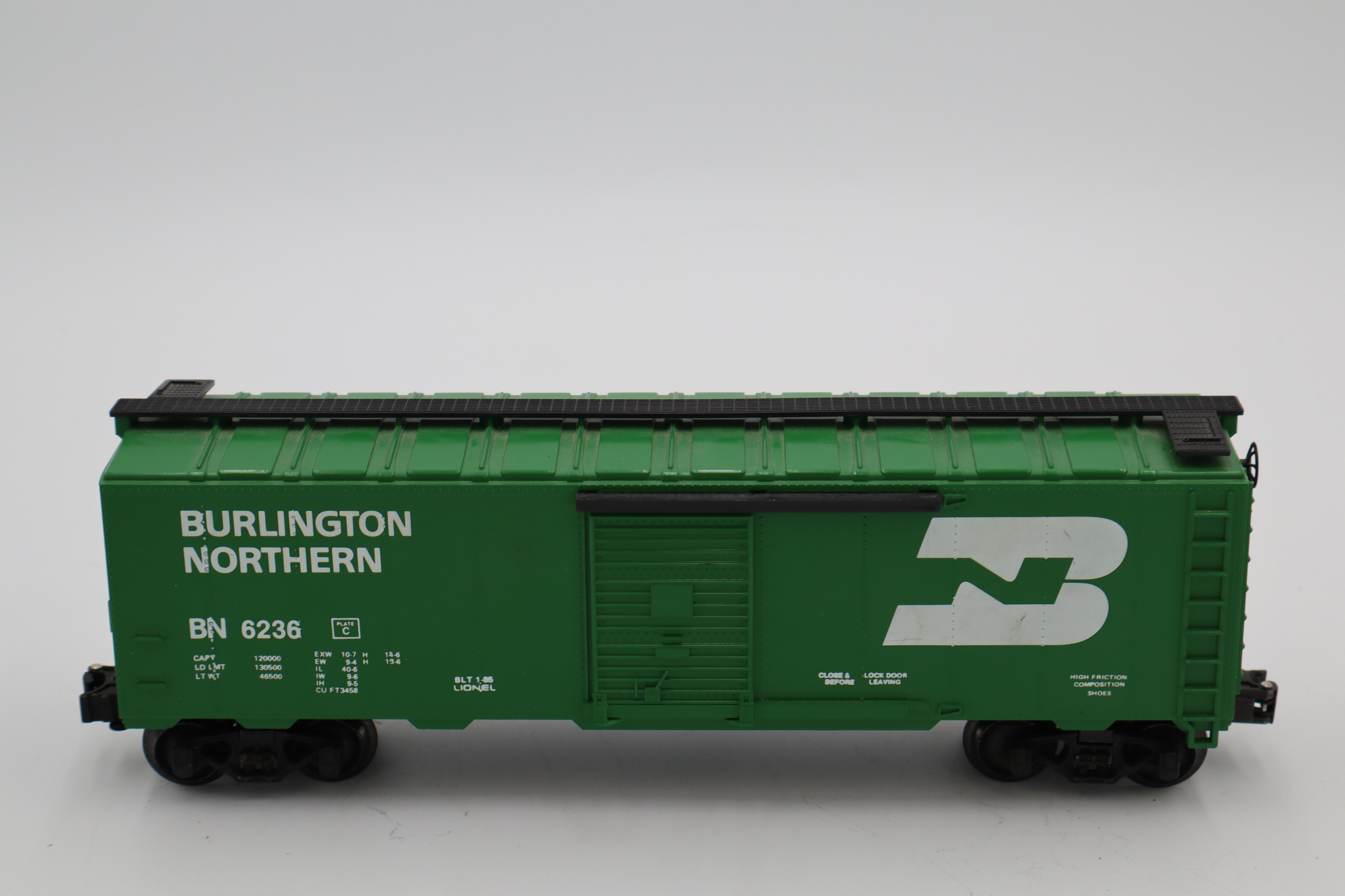 Lionel 6-6236 Burlington Northern Standard O Boxcar-Second hand-M8437