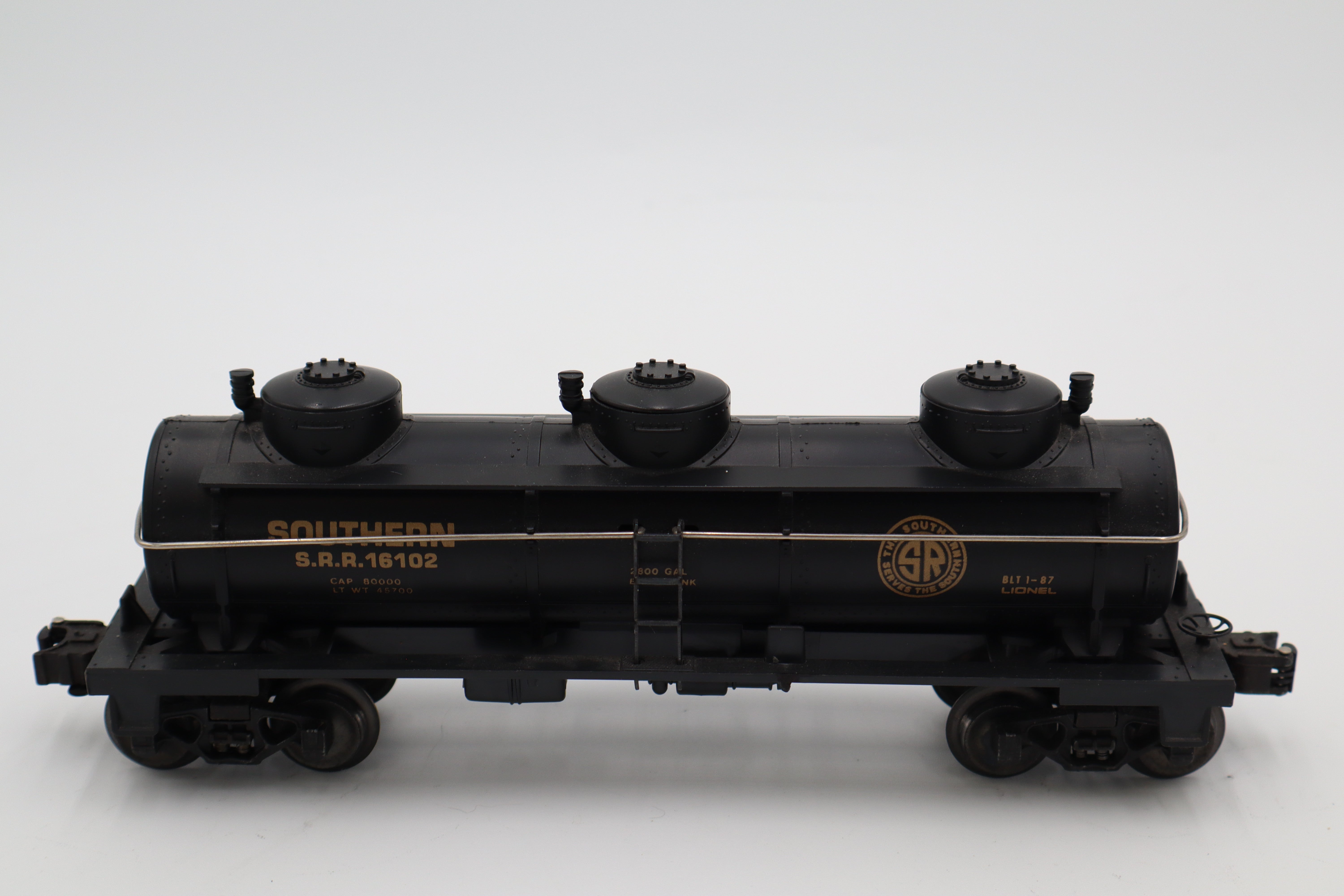 Lionel 6-16102 Southern 3 Dome Tank Car-Second hand-M8439