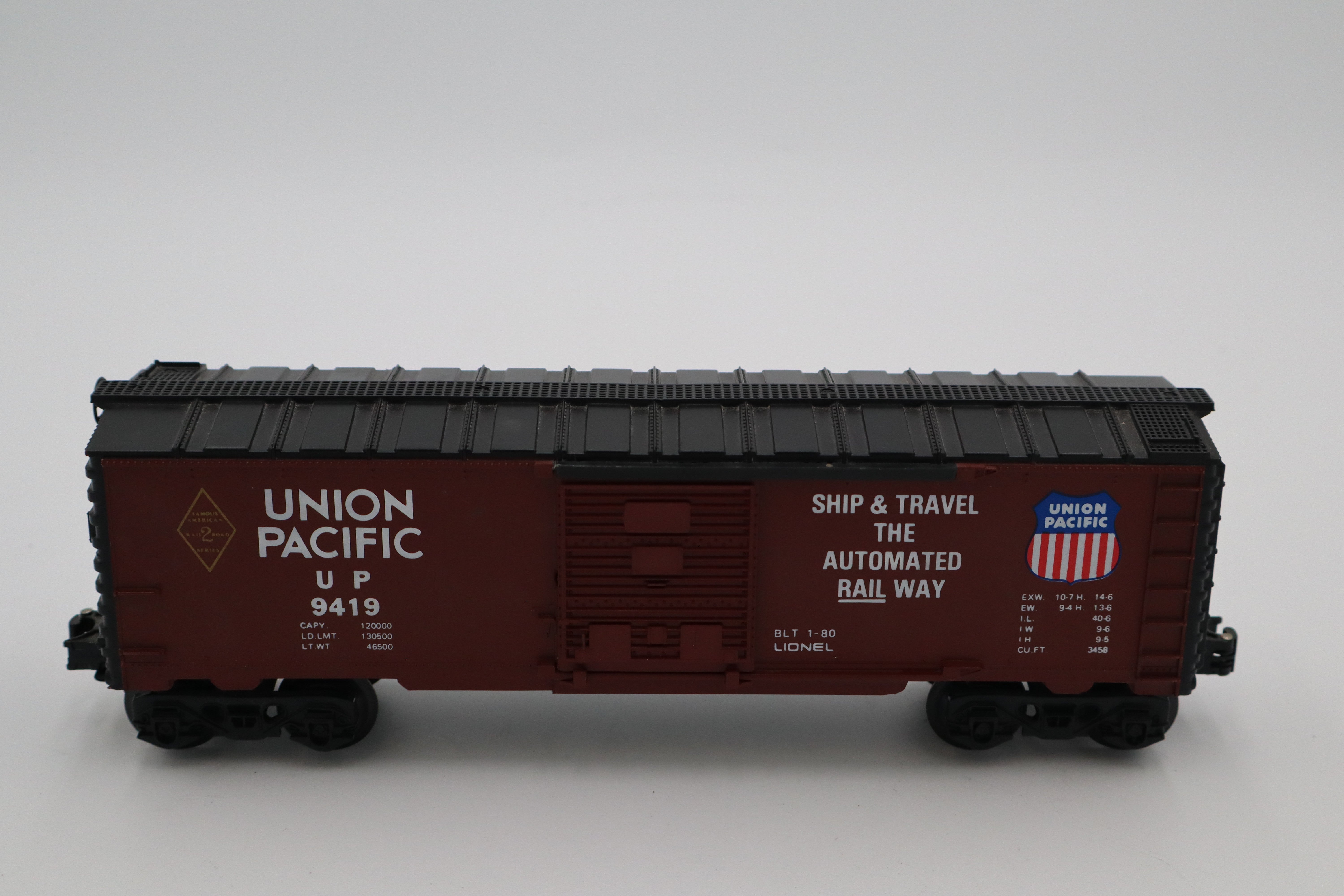 Lionel 6-9419 Union Pacific Boxcar-Second hand-M8440