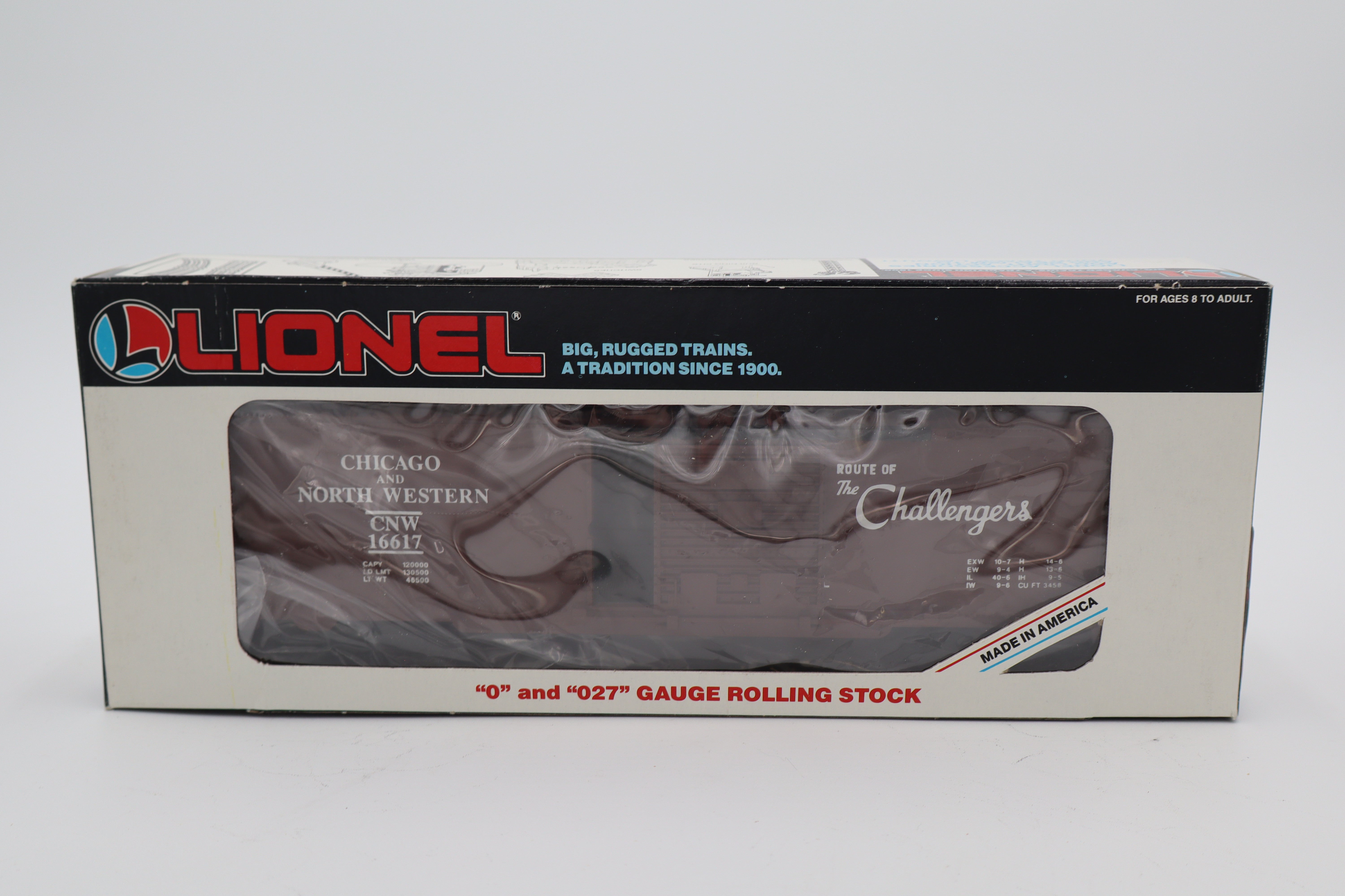 Lionel 6-16617 Chicago & Northwestern Box Car with ETD-Second hand-M8441