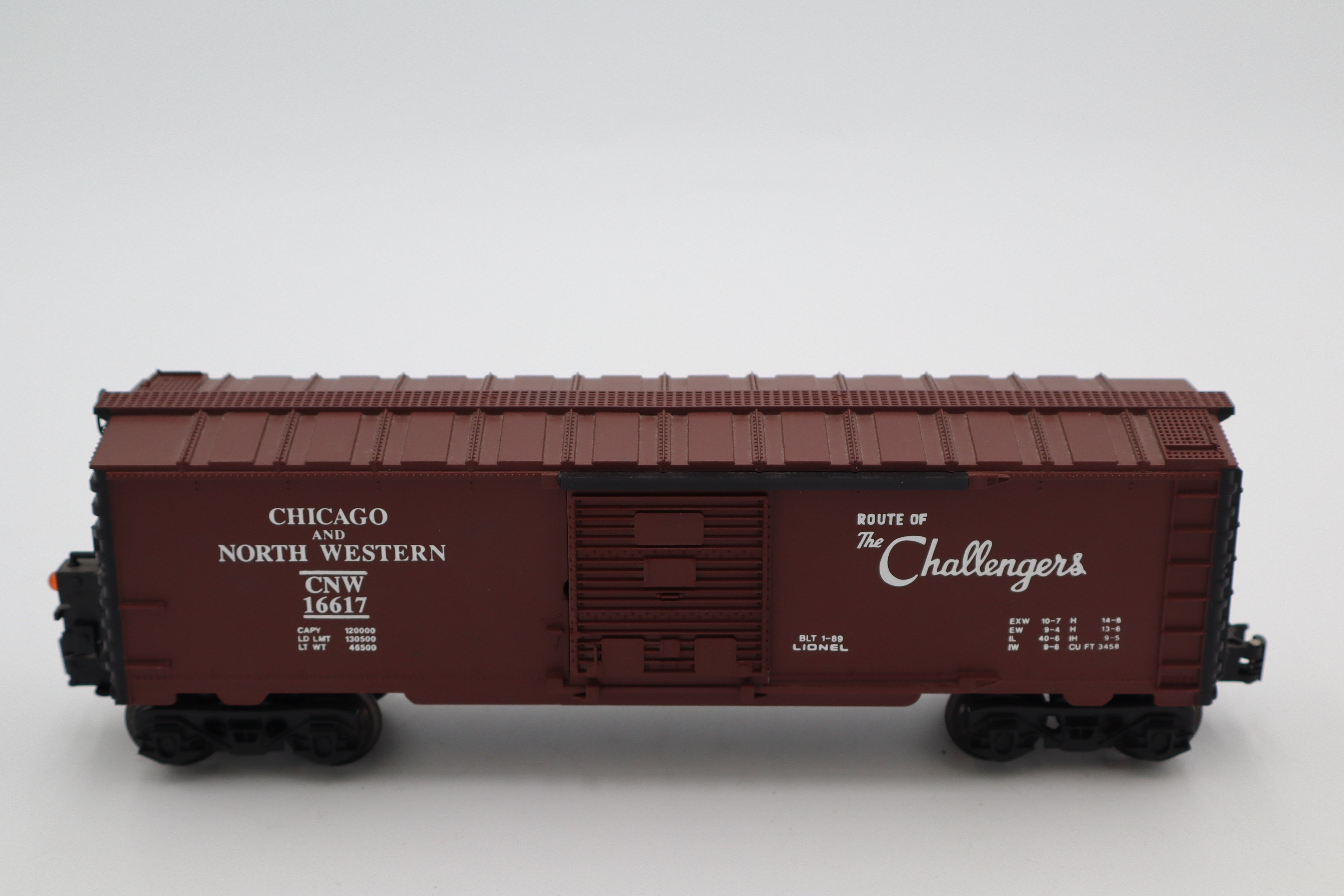 Lionel 6-16617 Chicago & Northwestern Box Car with ETD-Second hand-M8441