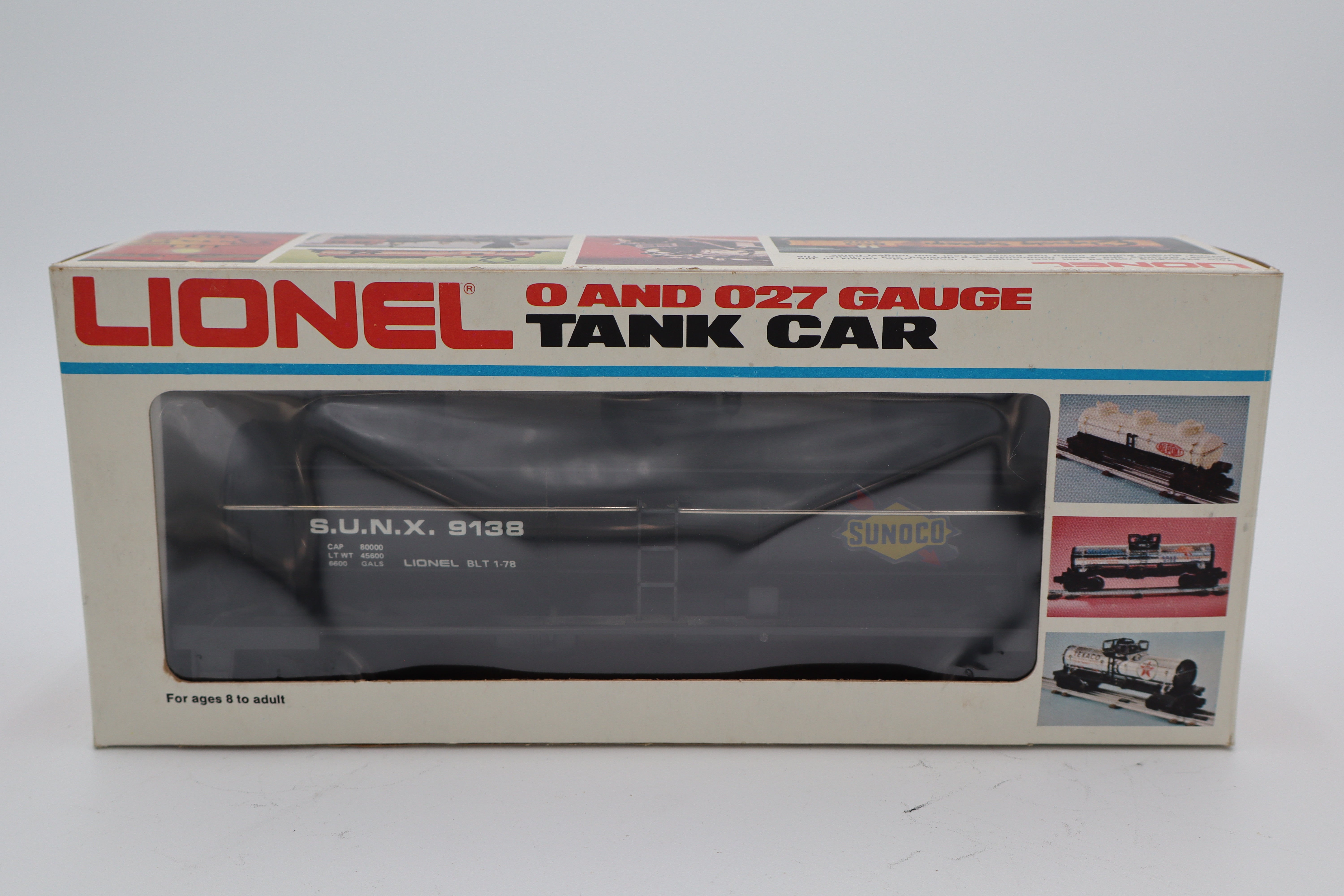 Lionel 6-9138 S.U.N.X Sunoco Tank Car-Second hand-M8443