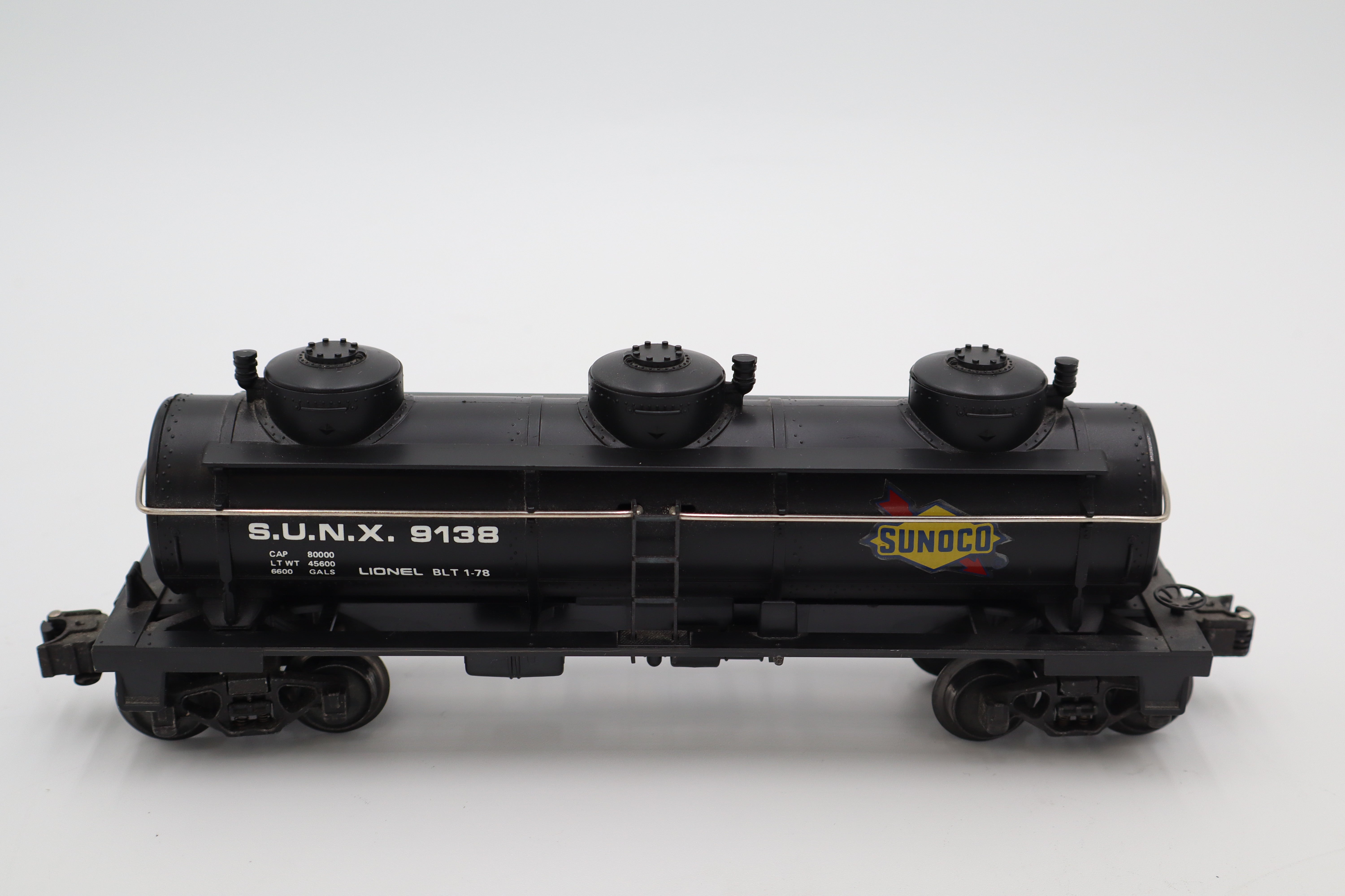 Lionel 6-9138 S.U.N.X Sunoco Tank Car-Second hand-M8443