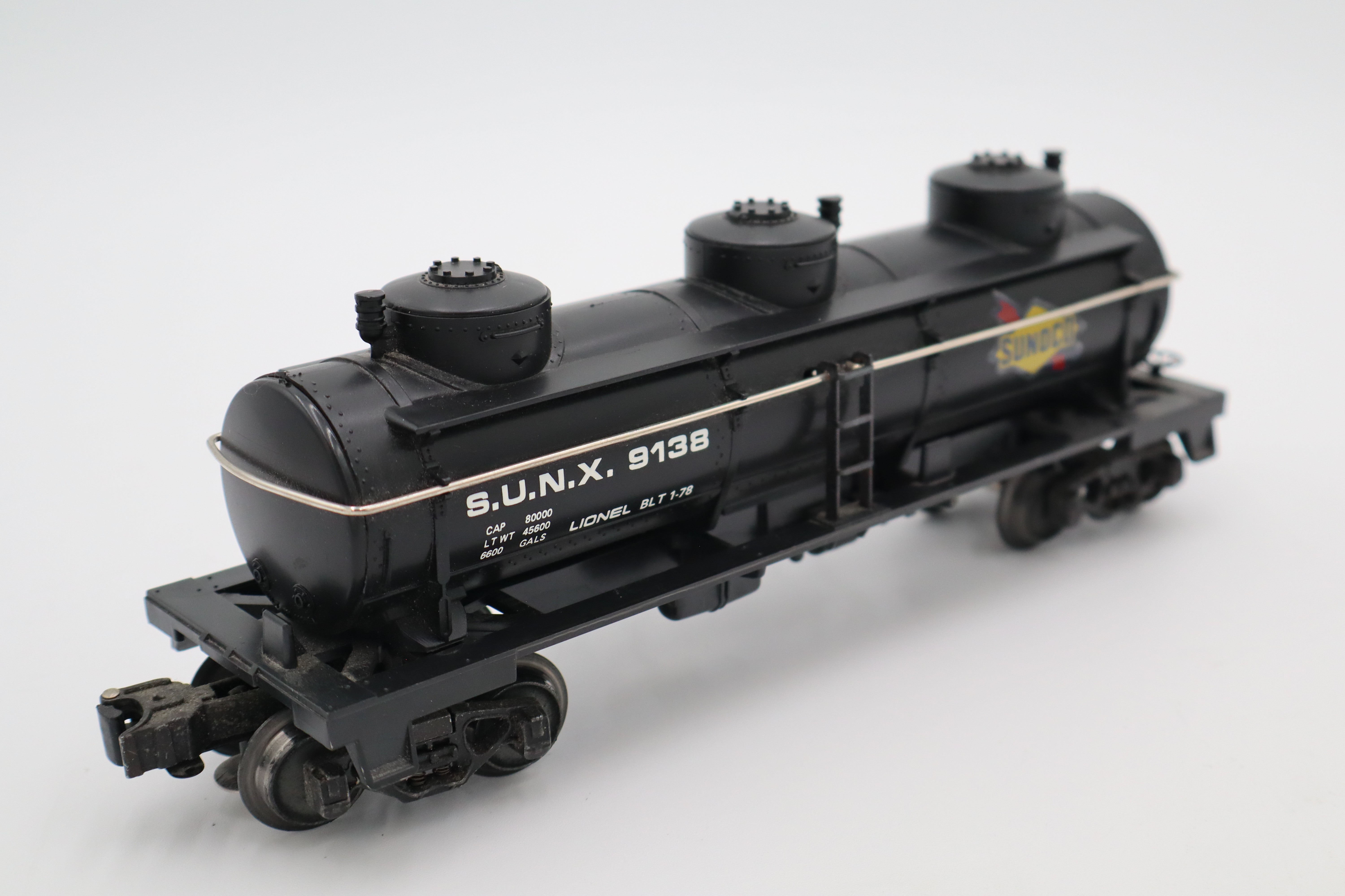 Lionel 6-9138 S.U.N.X Sunoco Tank Car-Second hand-M8443