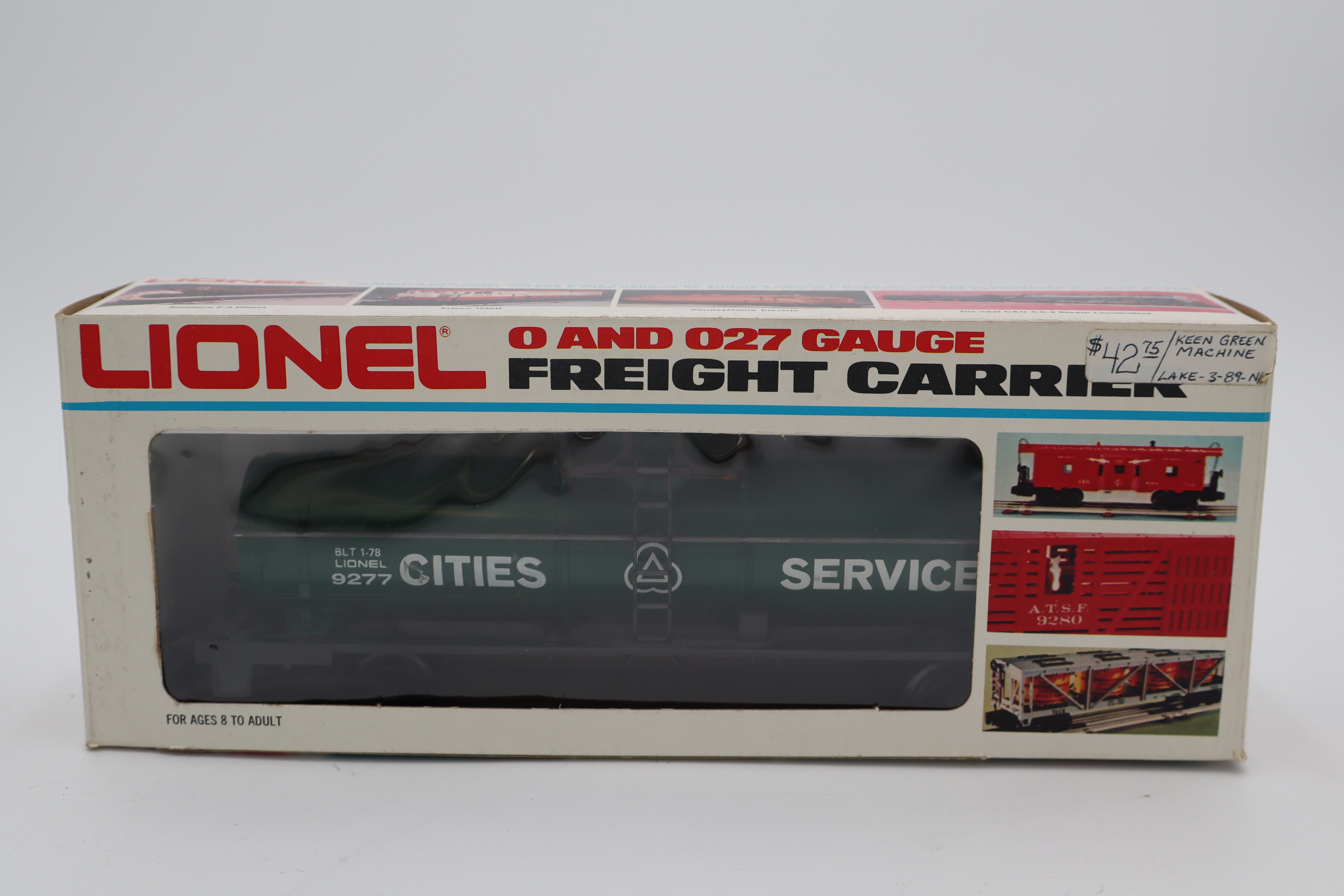 Lionel 6-9277 Cities Service Tank-Second hand-M8444