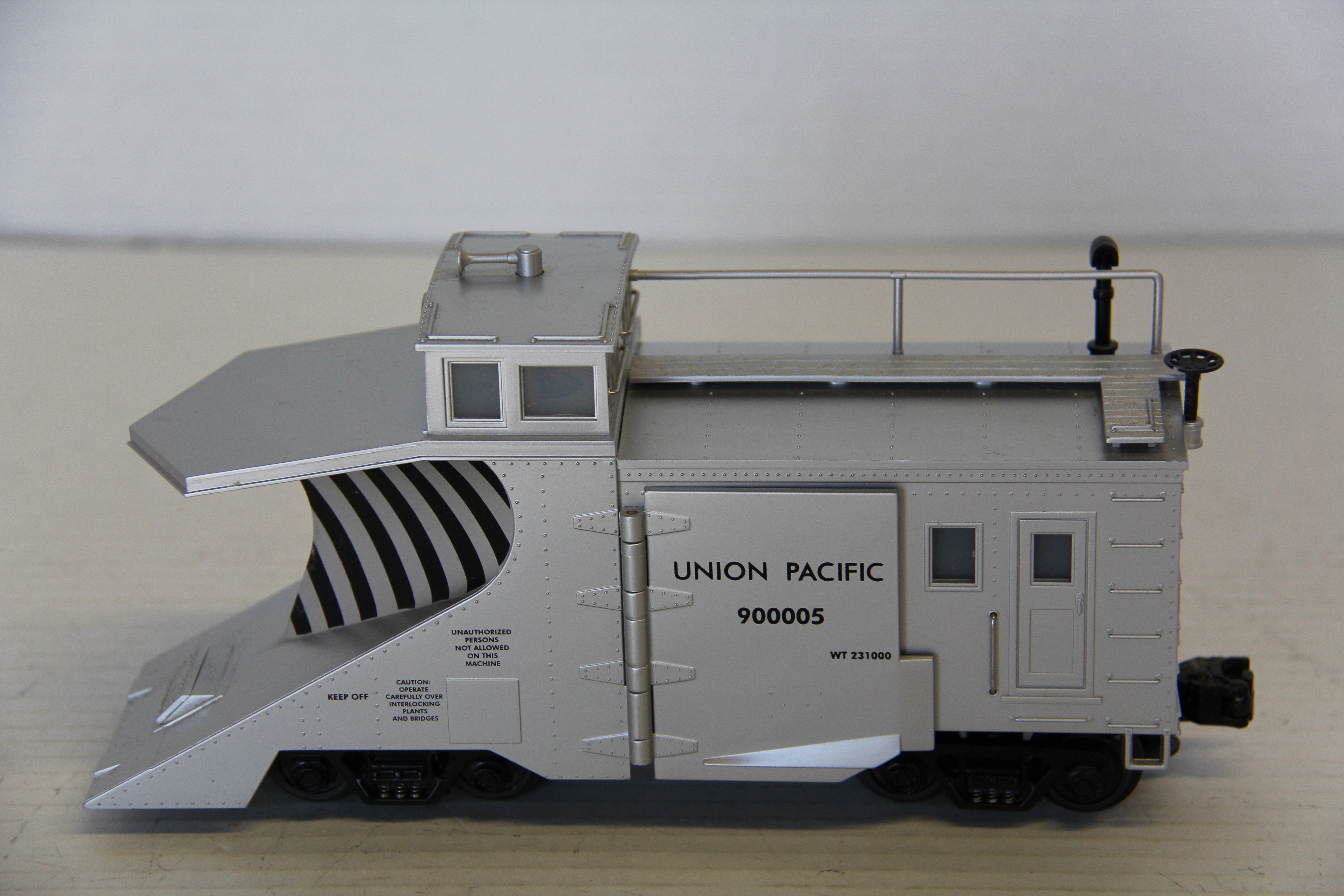 MTH 20-98207 Union Pacific Snow Plow-Second hand-M7468 - MrMuffin'sTrains