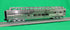 MTH 20-64244 - 70' Streamlined Full Length Vista Dome Passenger Car "Santa Fe" #519 (Ribbed Side) Plated