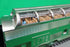 MTH 20-64244 - 70' Streamlined Full Length Vista Dome Passenger Car "Santa Fe" #519 (Ribbed Side) Plated