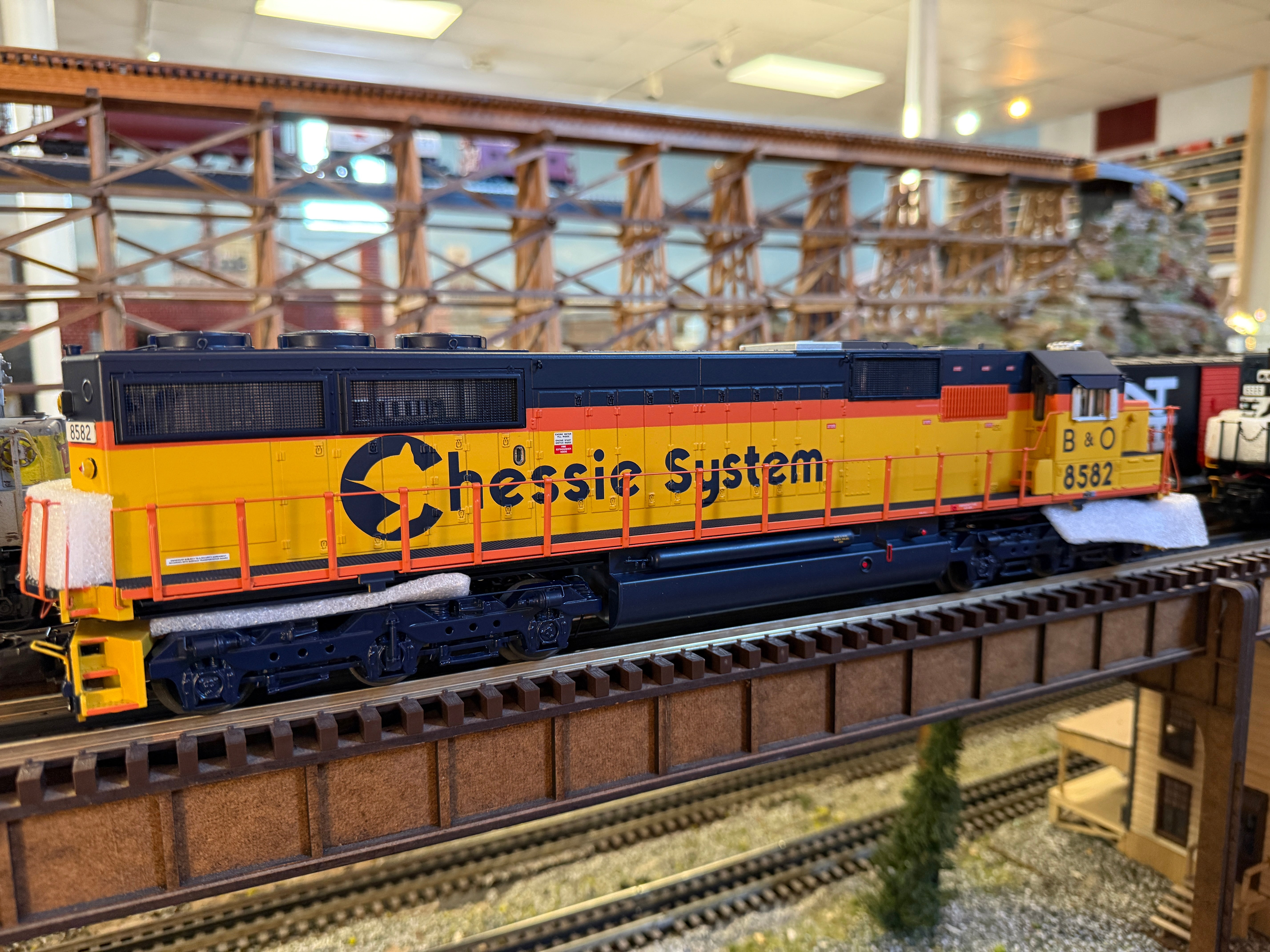 MTH 20-21894-1 - SD50 Diesel Engine "Chessie" #8577 w/ PS3