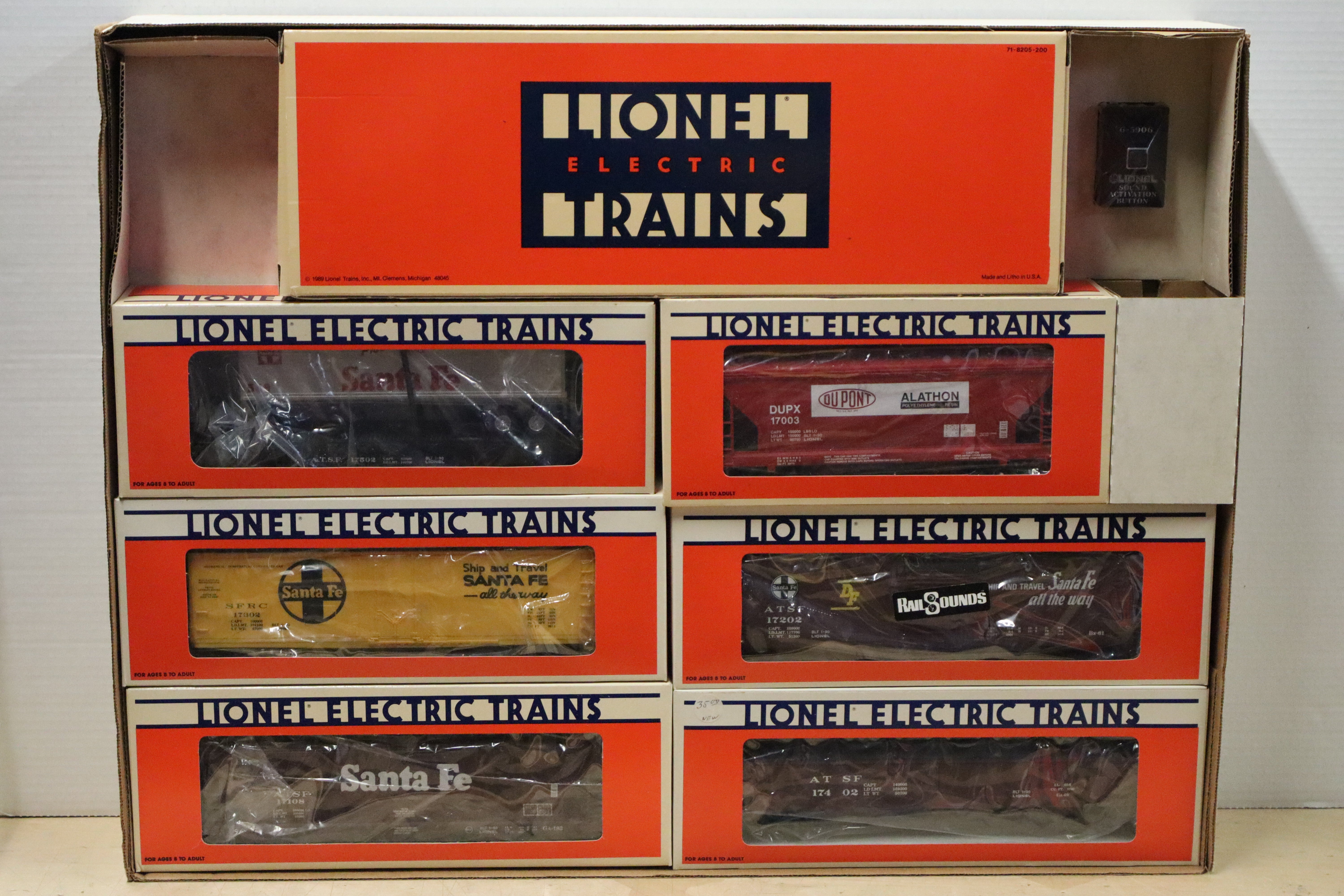 Lionel 6-11713 -1990 Lionel Santa Fe RTR Limited Production-Second hand-M8446