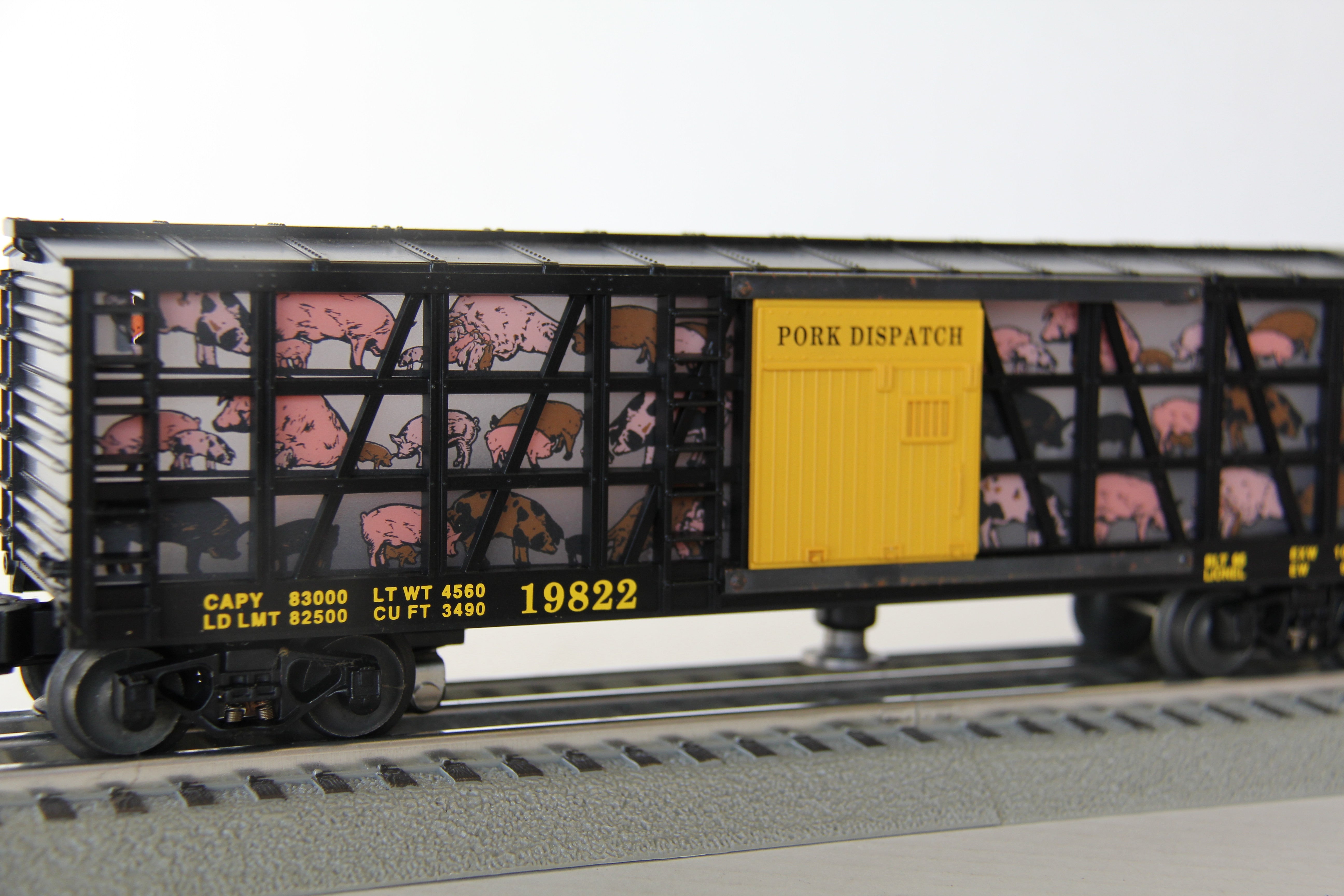 Lionel 6-19822 Operating Pork Dispatch Car-Second hand-M4030