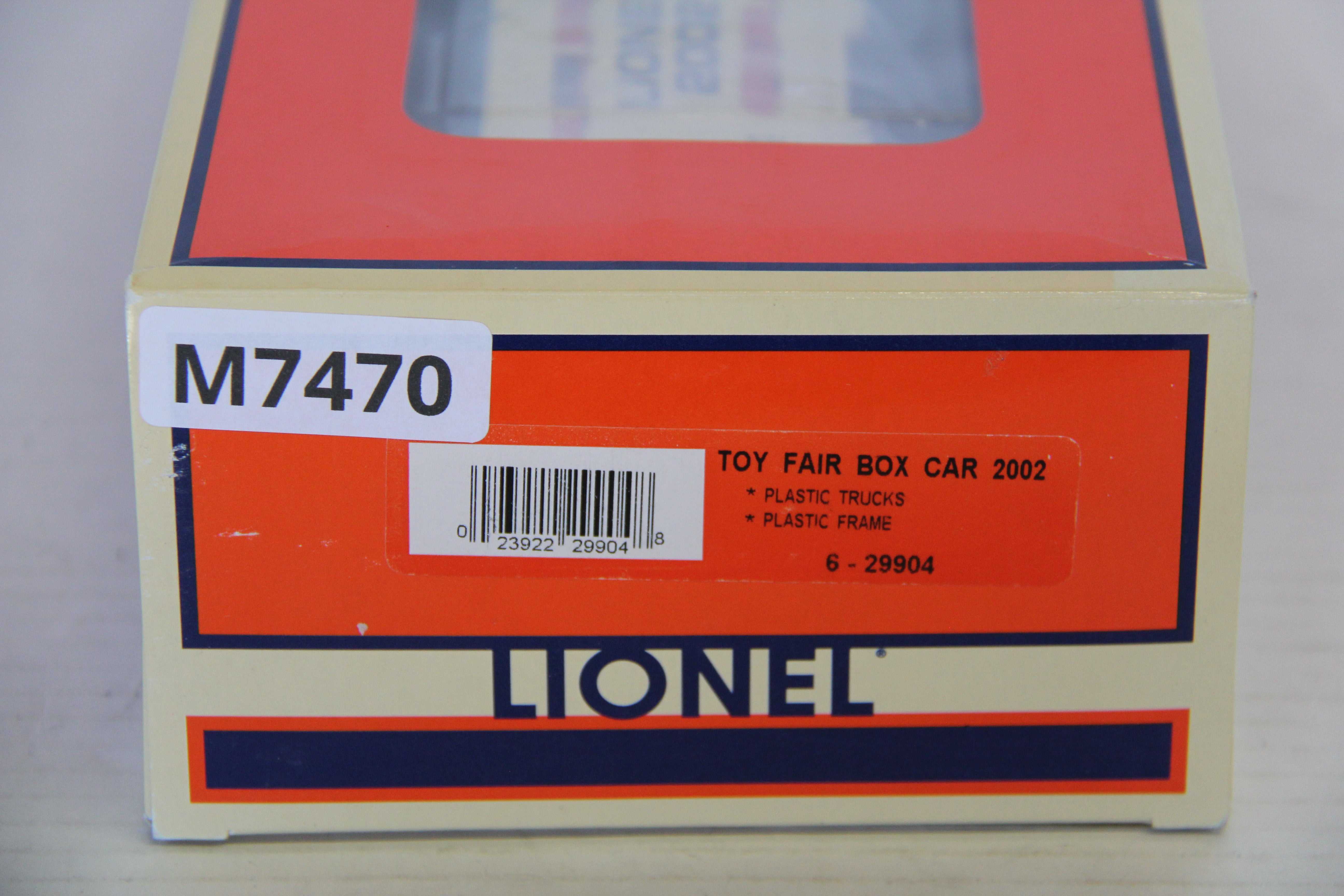 2002 Lionel 6-29904 Toy Fair Box Car-Second hand-M7470 - MrMuffin'sTrains